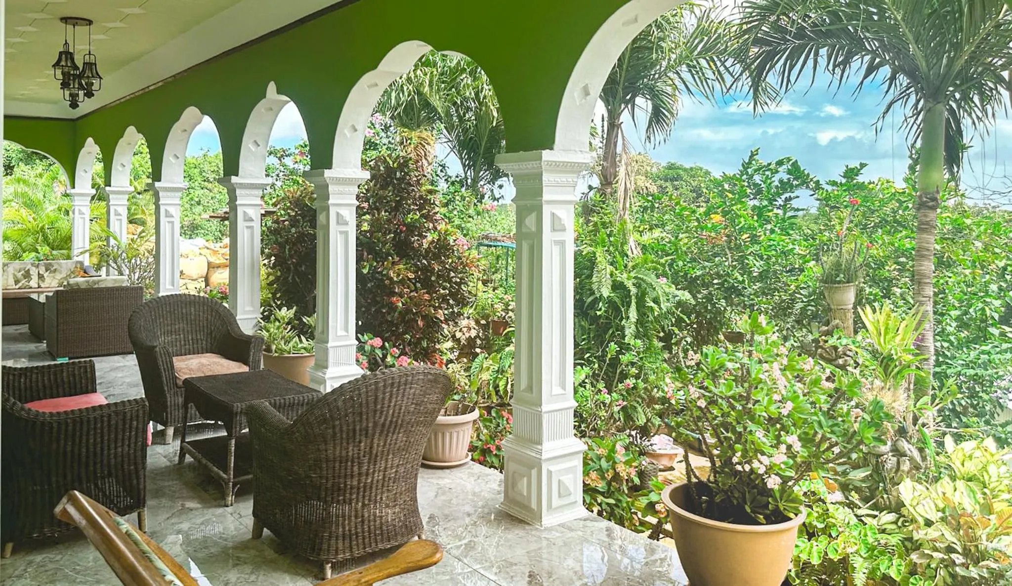 Patio in Villa Hortensia