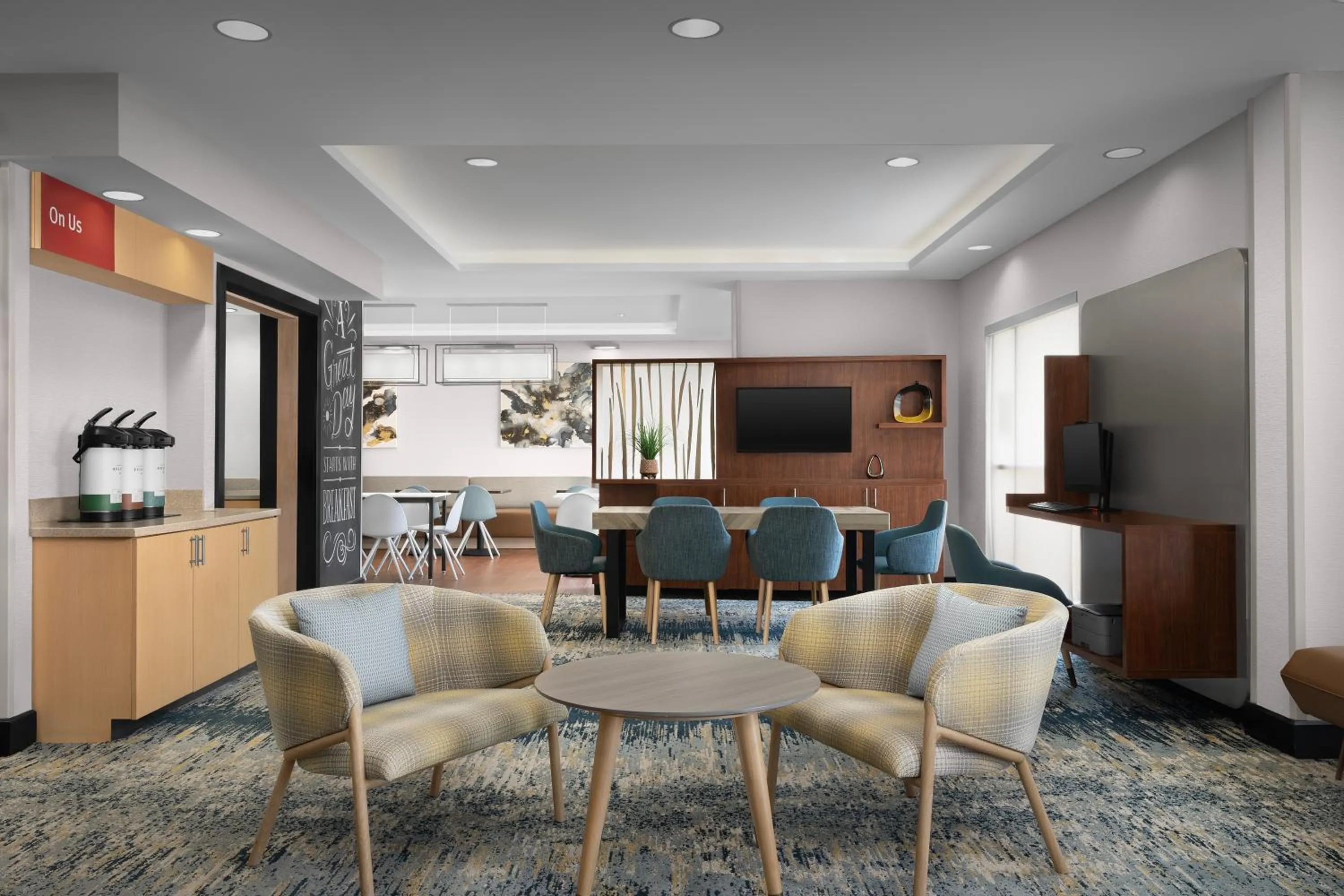 Lobby or reception in TownePlace Suites by Marriott Goldsboro