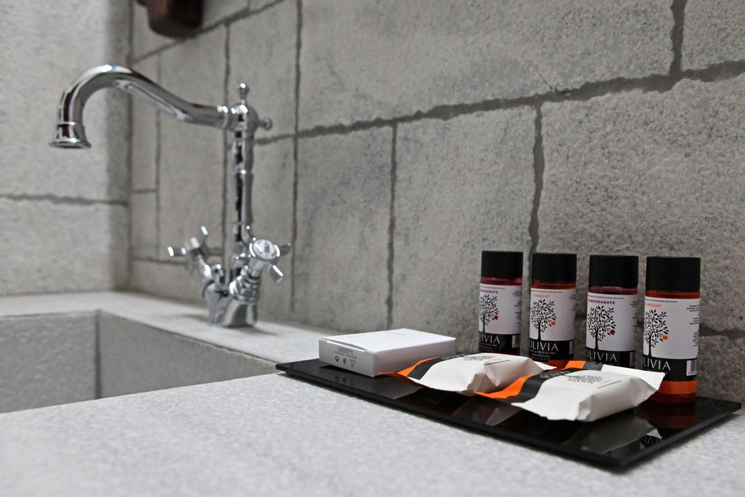 Bathroom in Astrolithos Boutique