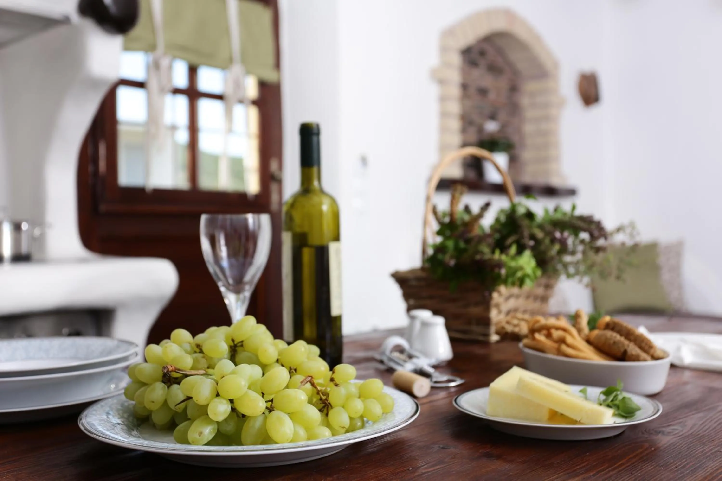 Kitchen or kitchenette in Astrolithos Boutique