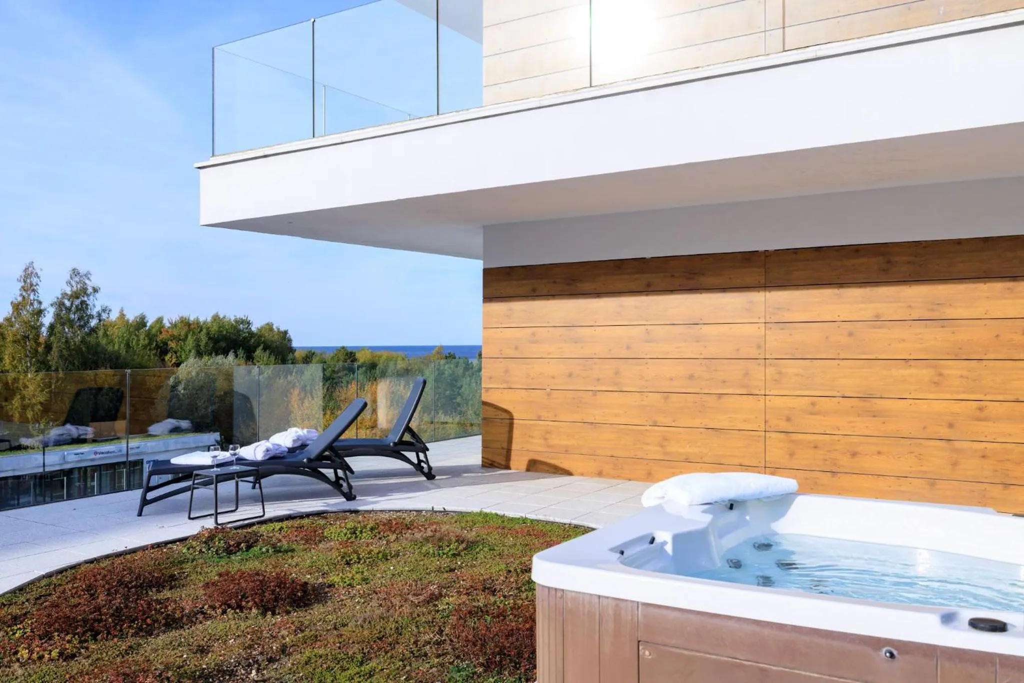 Property building in Baltic Park Molo Apartments by Zdrojowa