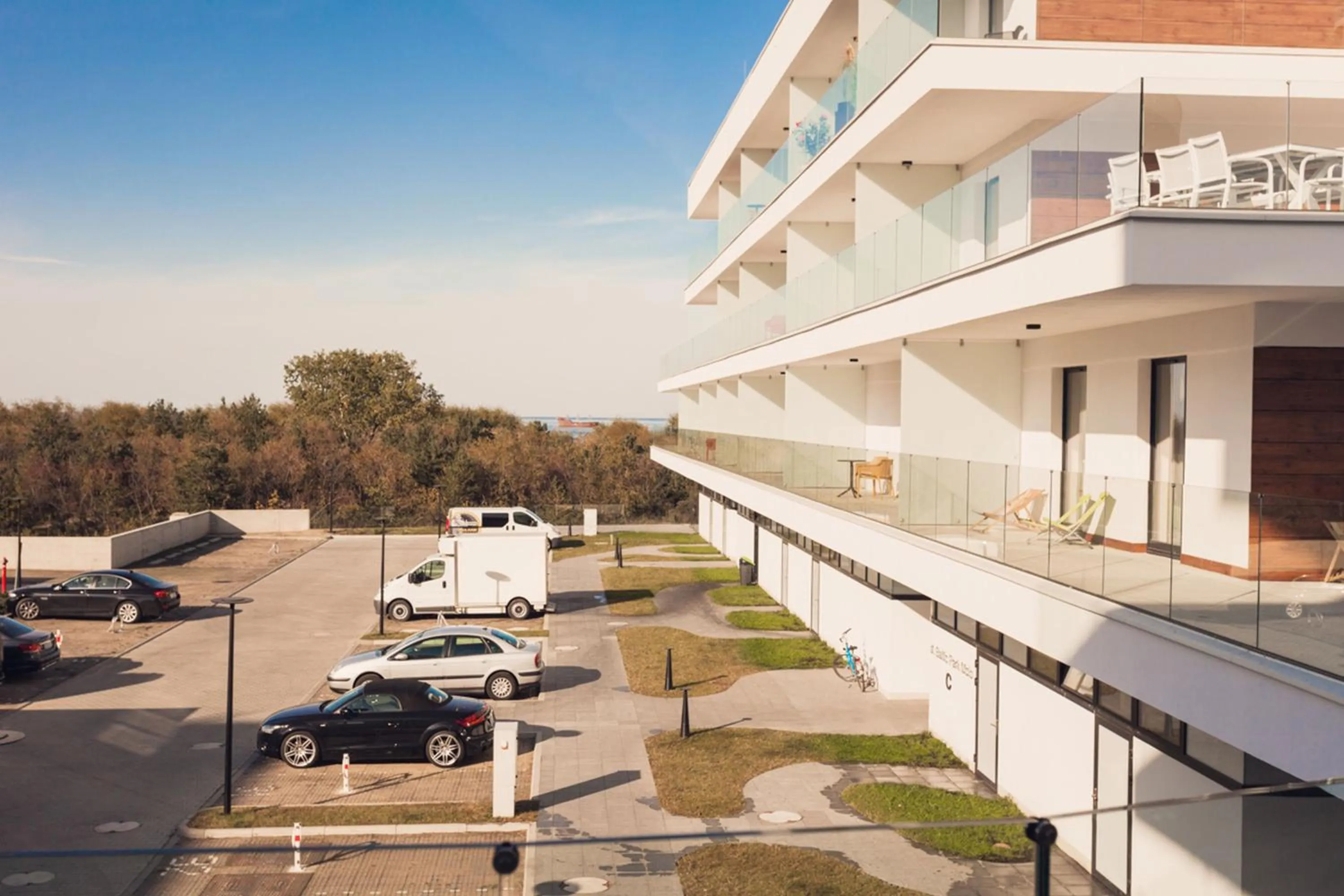 Property building in Baltic Park Molo Apartments by Zdrojowa