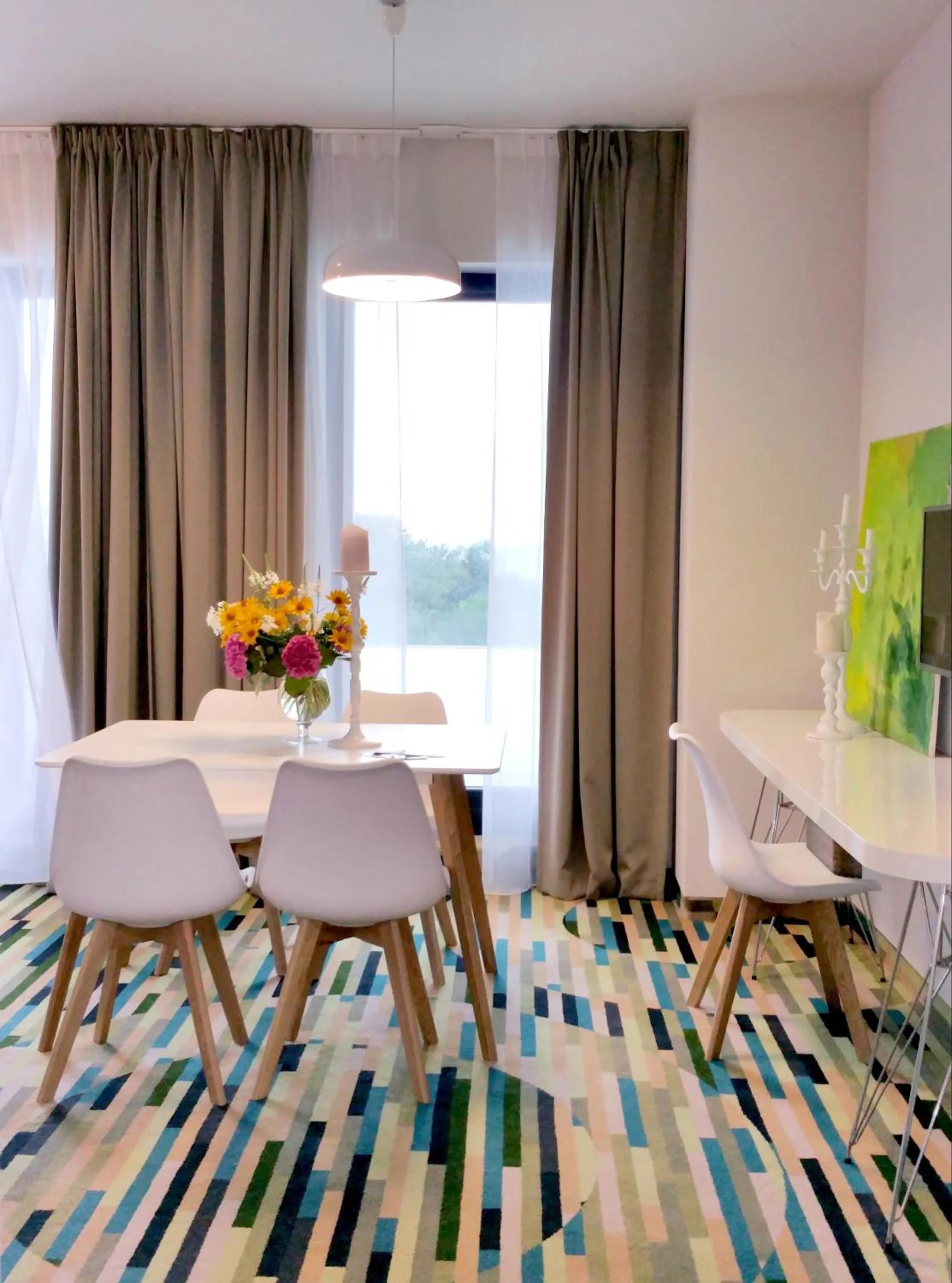 Living room in Baltic Park Molo Apartments by Zdrojowa