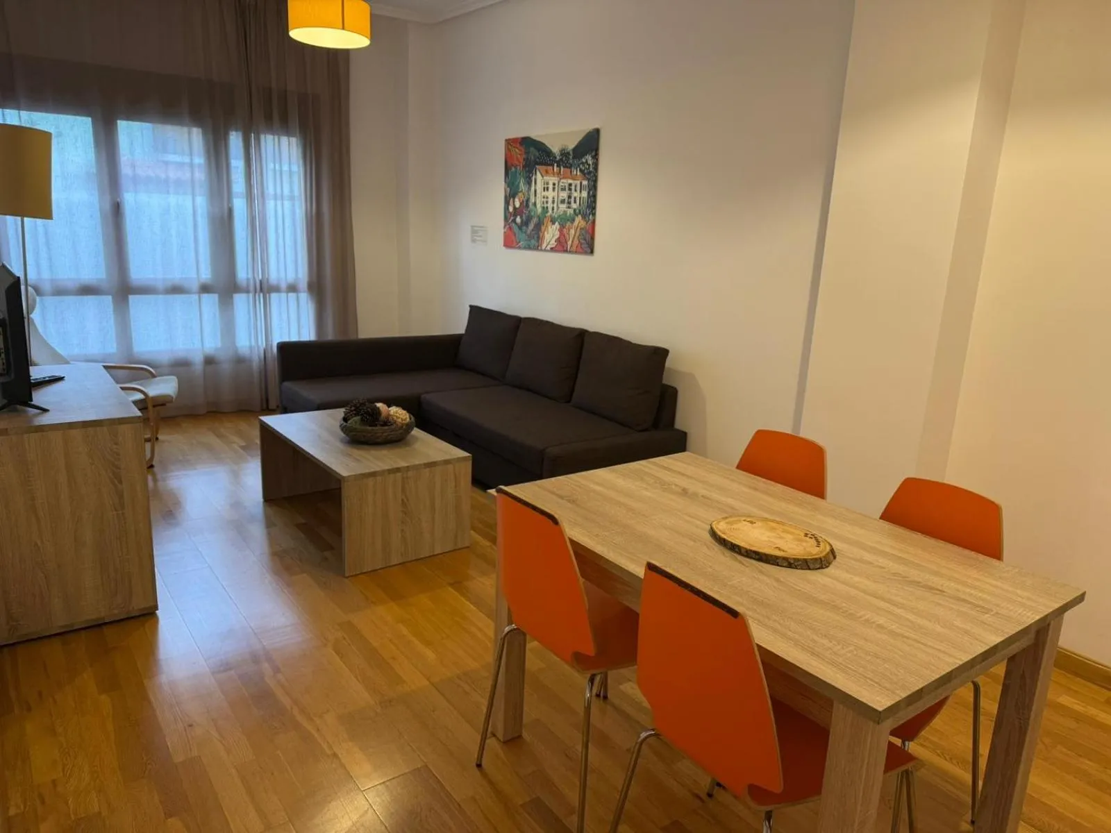 Living room in Apartamentos El Caxigu