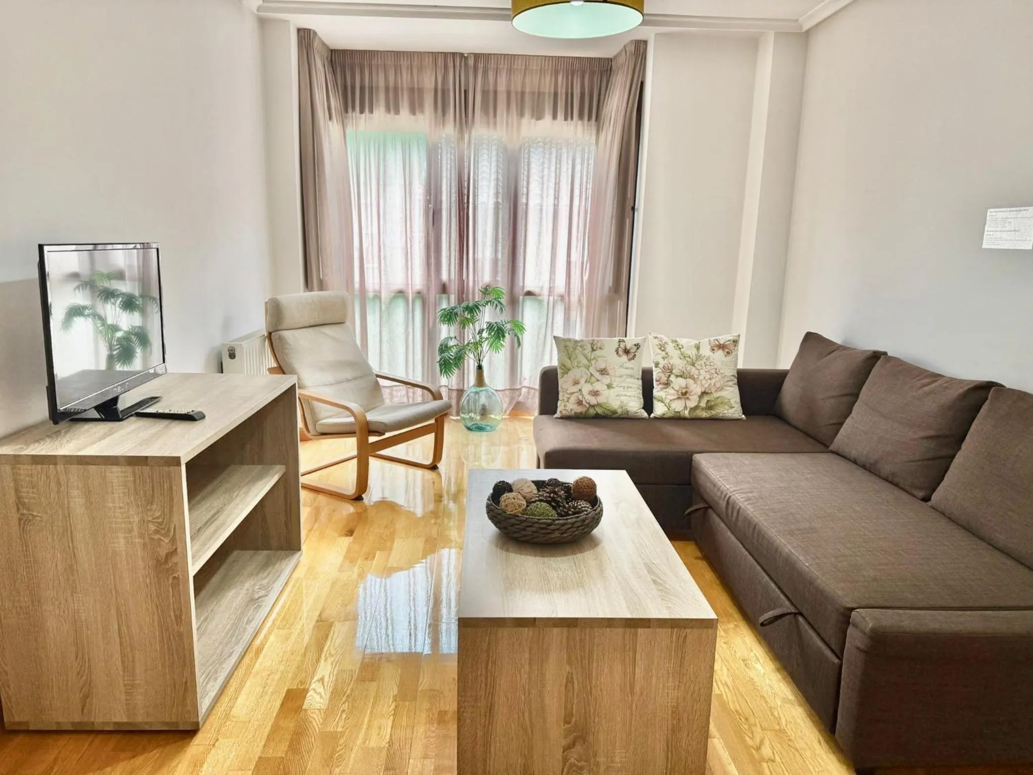 Living room in Apartamentos El Caxigu