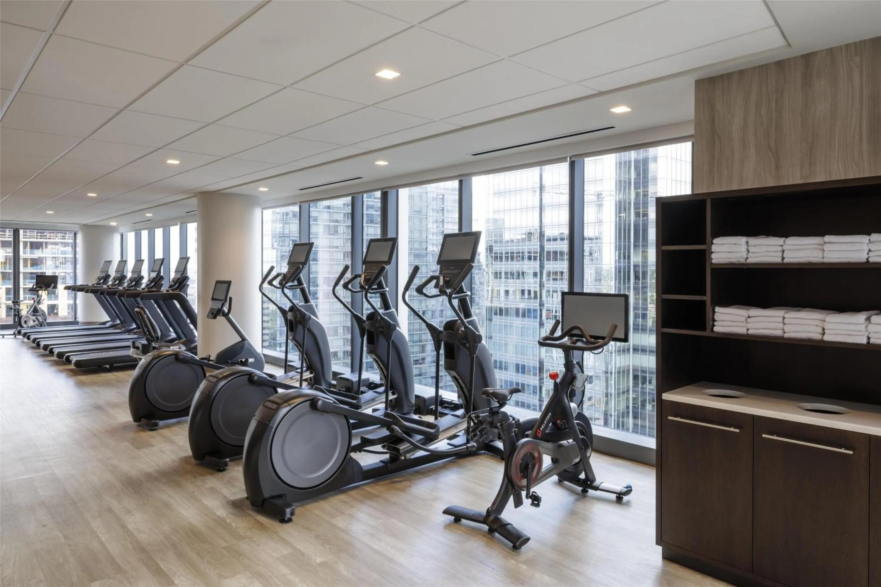 Fitness centre/facilities in Hilton Arlington Rosslyn The Key