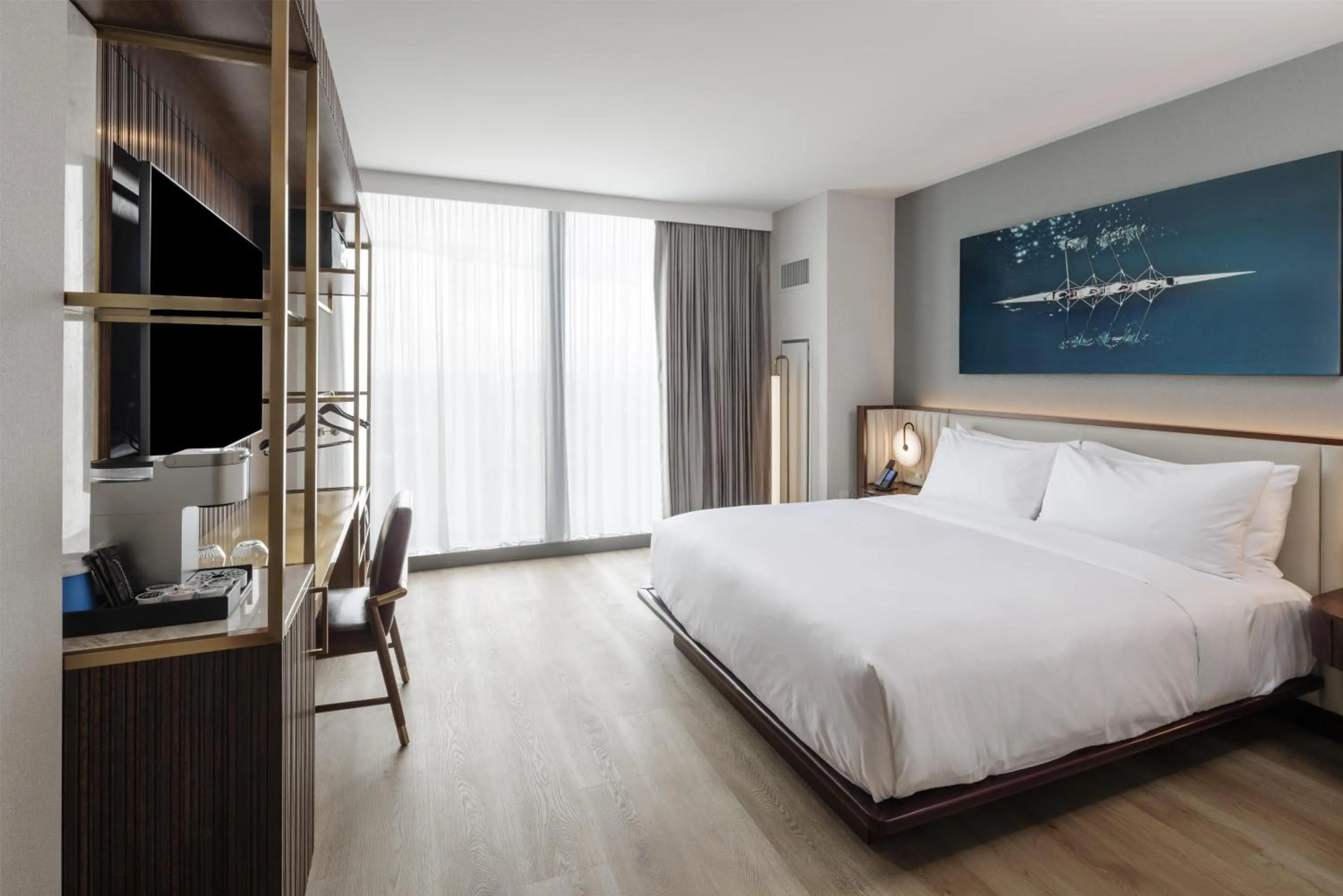 Bed in Hilton Arlington Rosslyn The Key