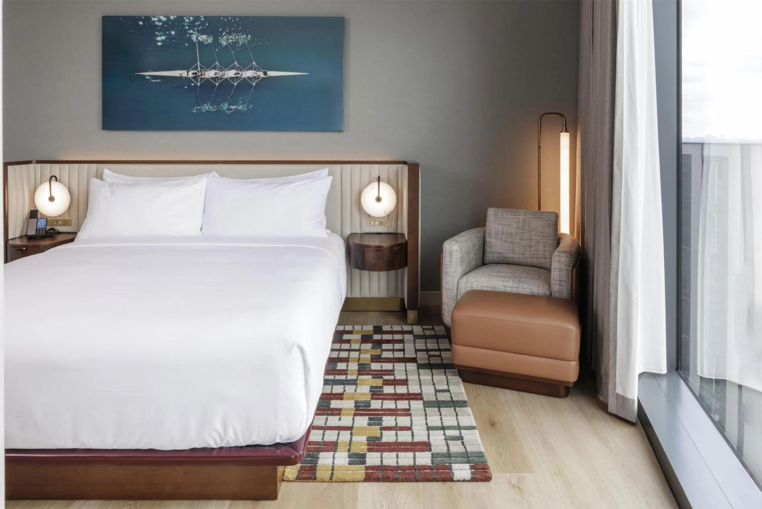 Bed in Hilton Arlington Rosslyn The Key