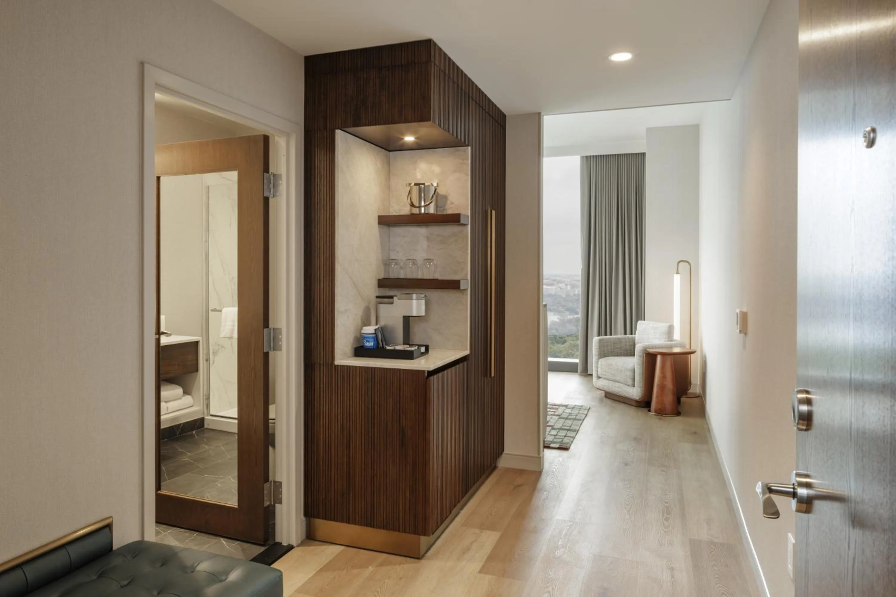 Bedroom in Hilton Arlington Rosslyn The Key