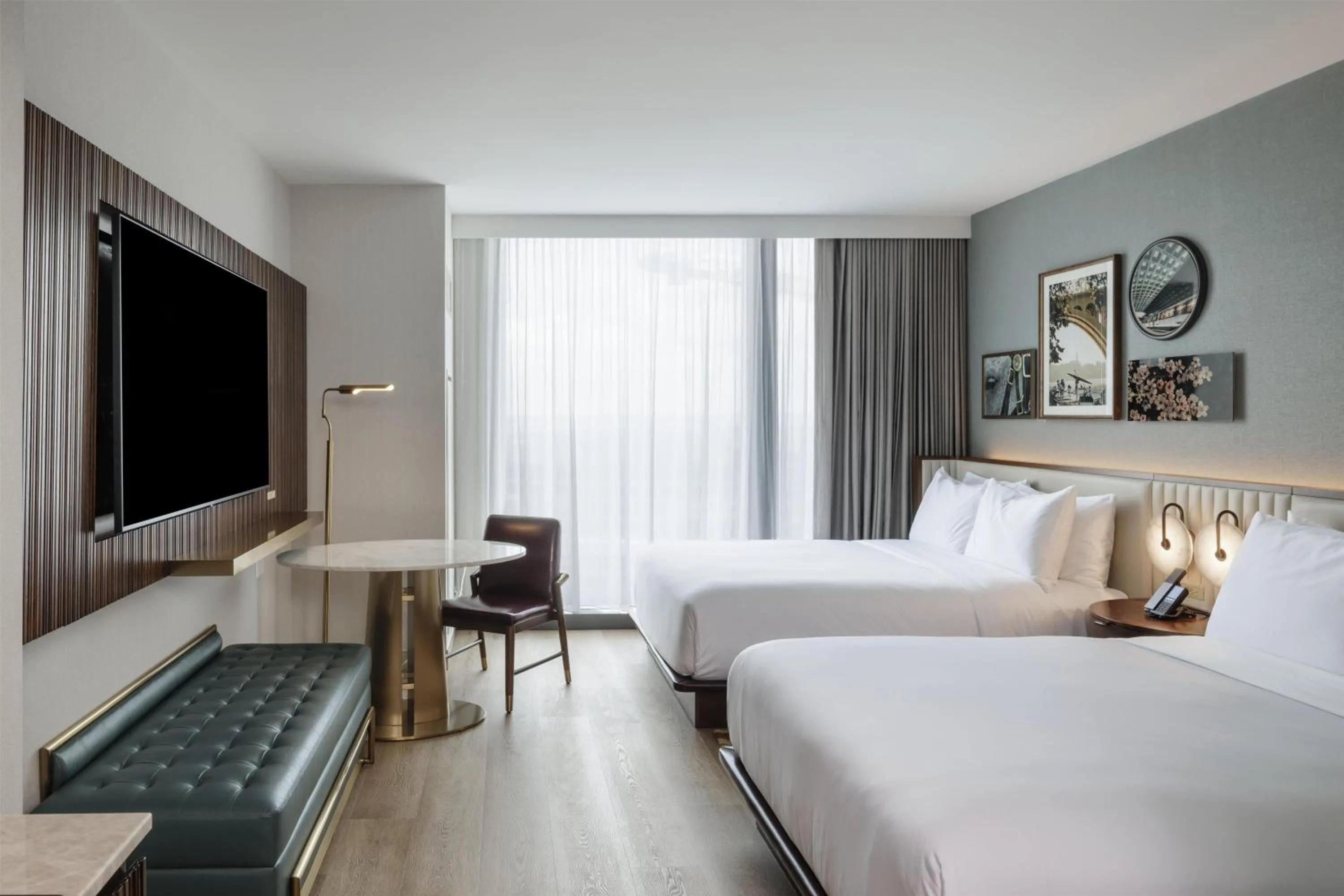 Bed in Hilton Arlington Rosslyn The Key