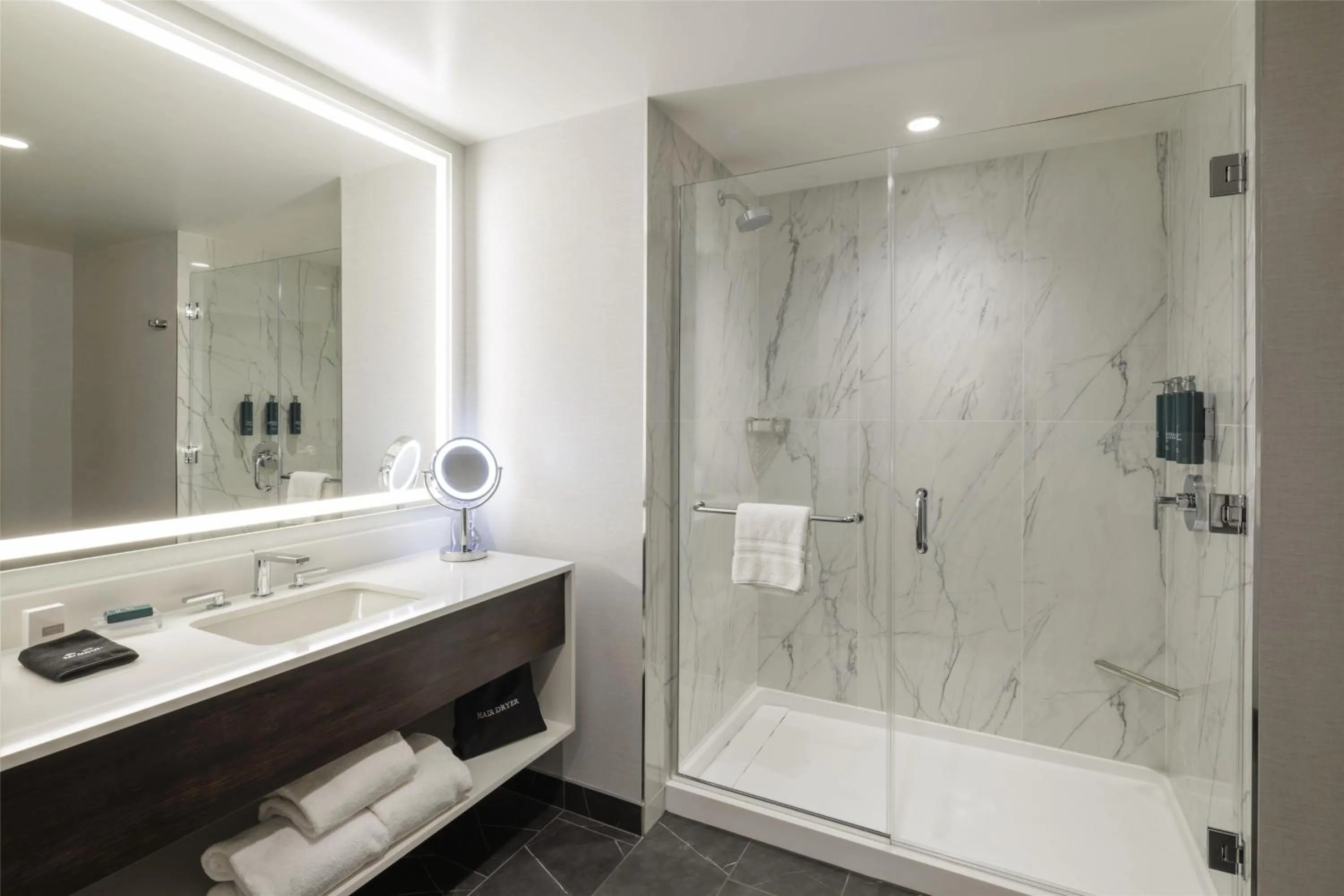 Bathroom in Hilton Arlington Rosslyn The Key