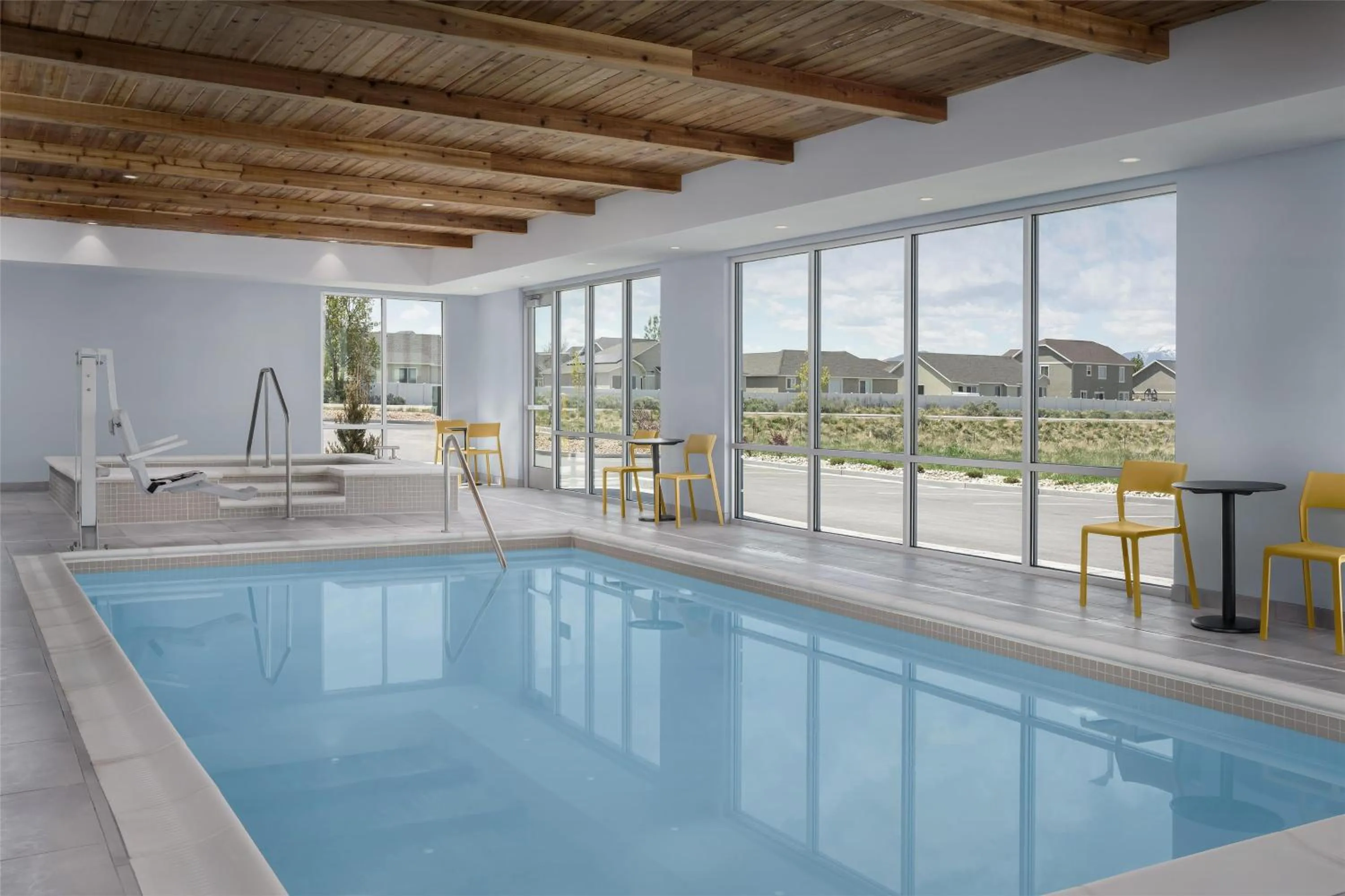 Pool view in Home2 Suites By Hilton Tooele