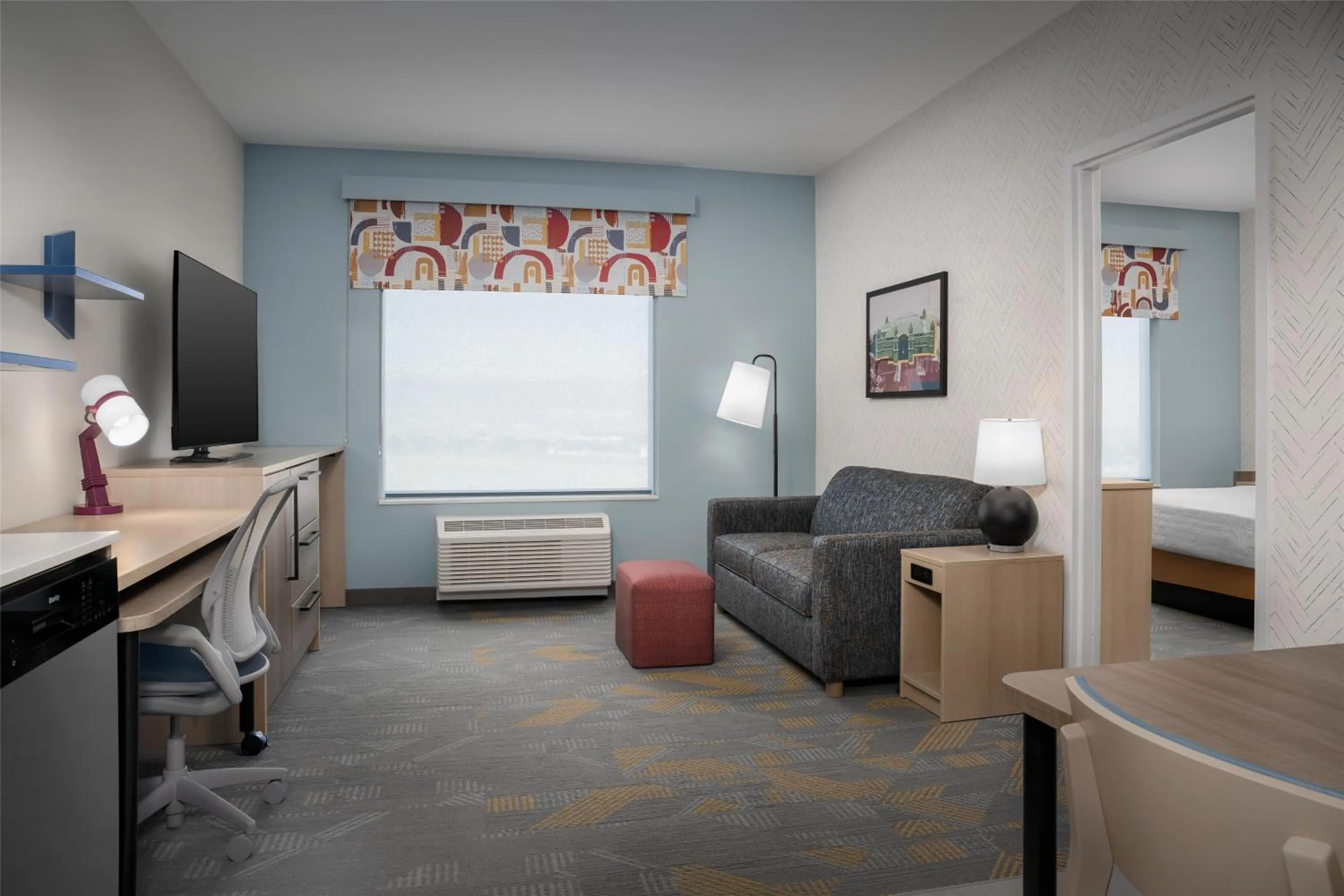 Bedroom in Home2 Suites By Hilton Tooele