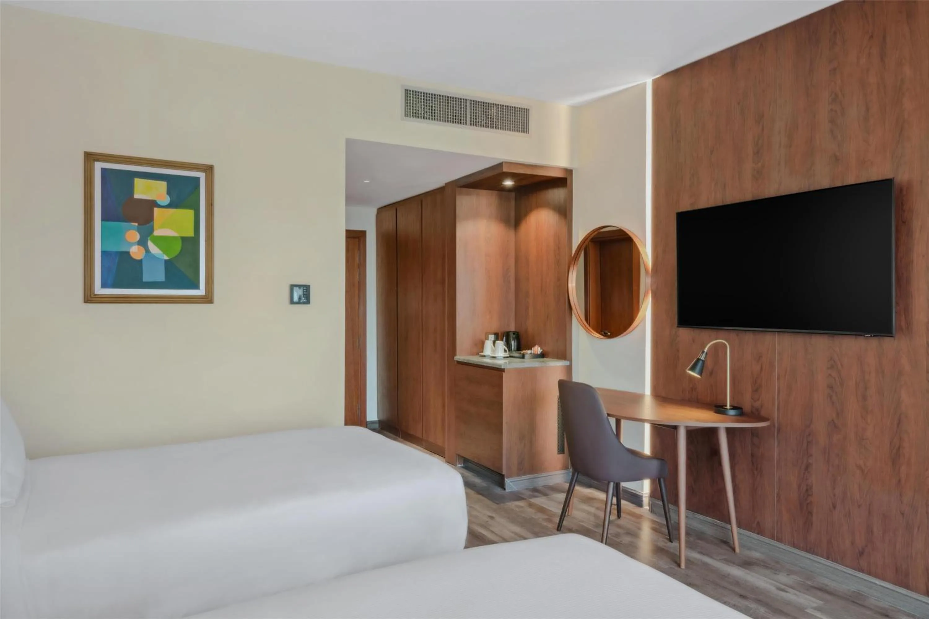 Bed in Doubletree By Hilton Addis Ababa Airport