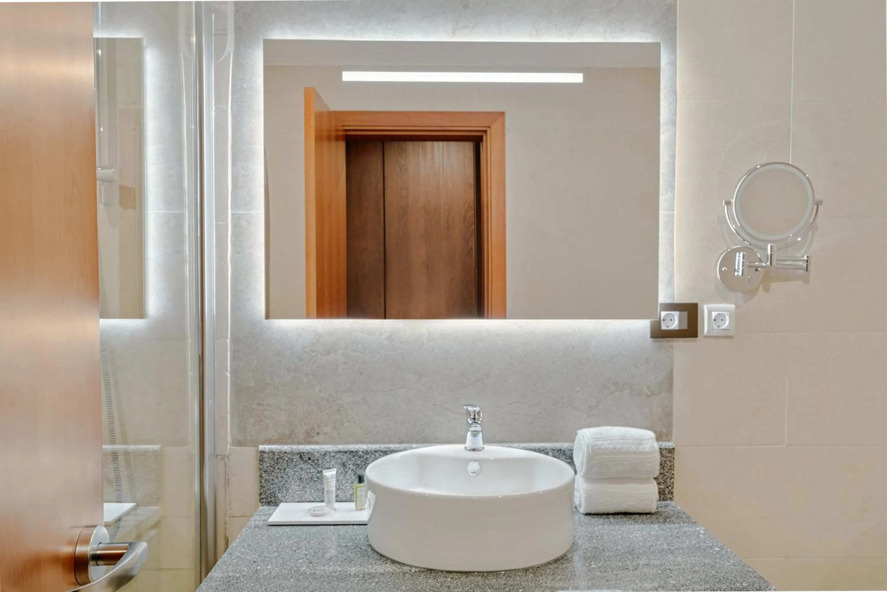 Bathroom in Doubletree By Hilton Addis Ababa Airport