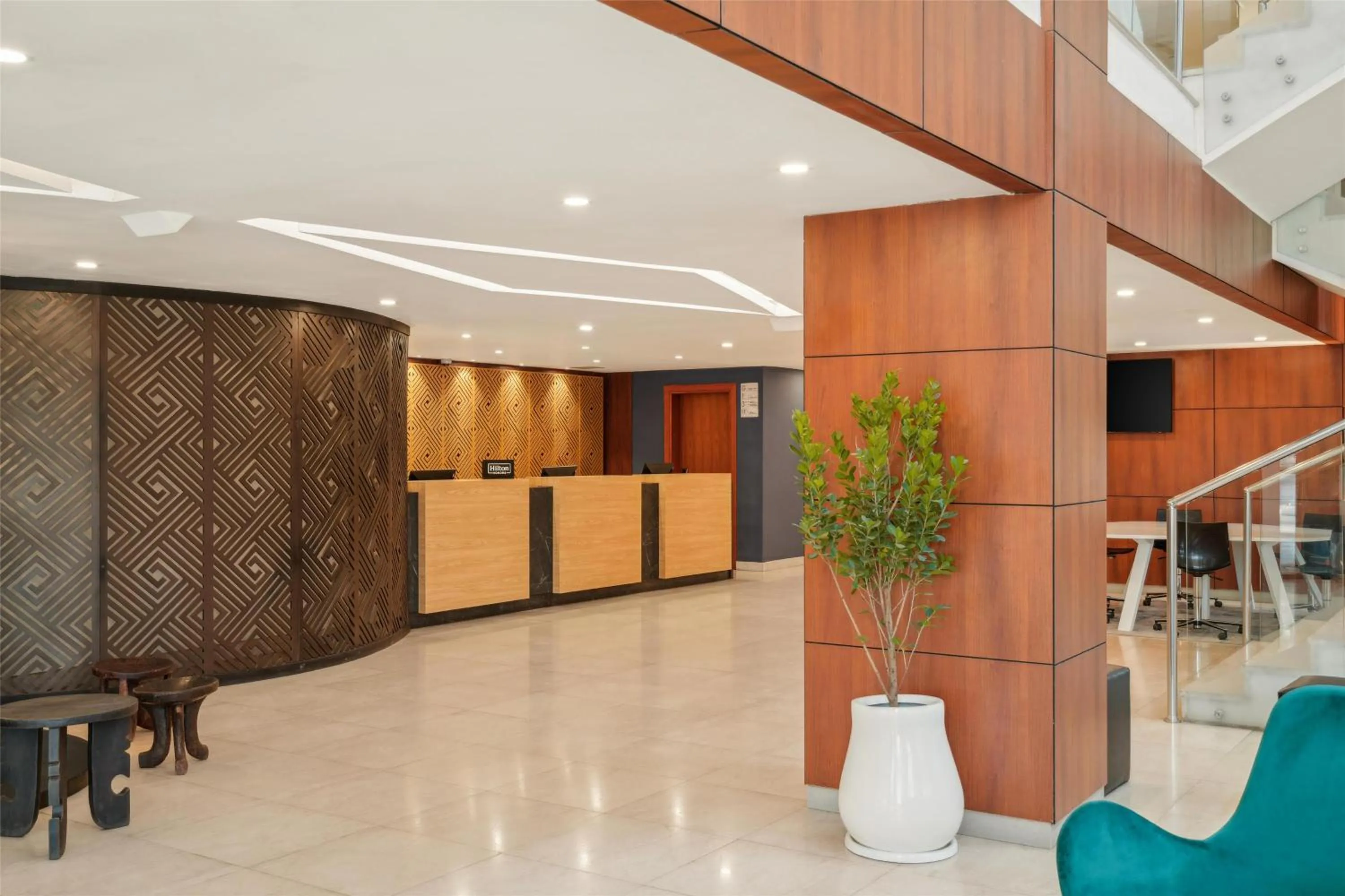 Lobby or reception in Doubletree By Hilton Addis Ababa Airport