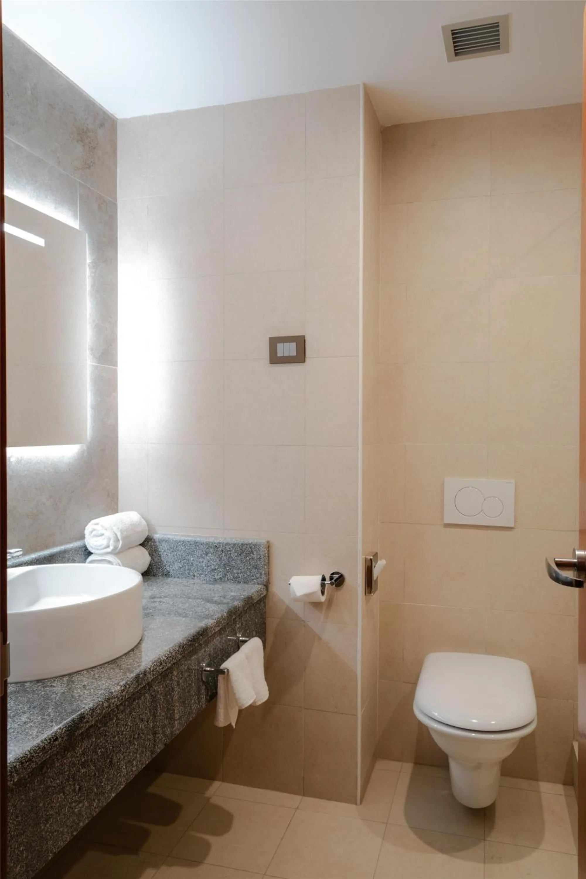 Bathroom in Doubletree By Hilton Addis Ababa Airport