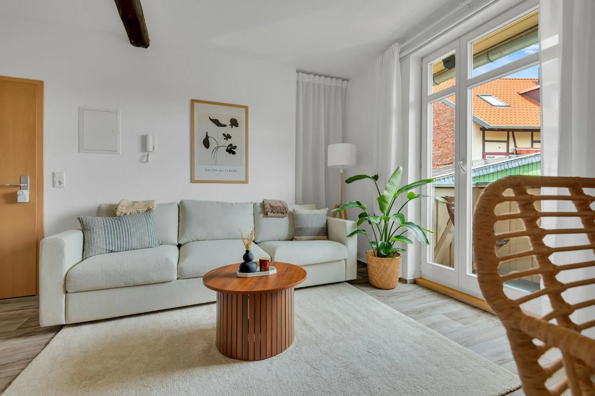 Balcony/Terrace in REGIOHOTEL Am Nicolaiplatz Wernigerode - #Ferienwohnungen #FrischRenoviert #Kaffeevollautomat #Bestlage