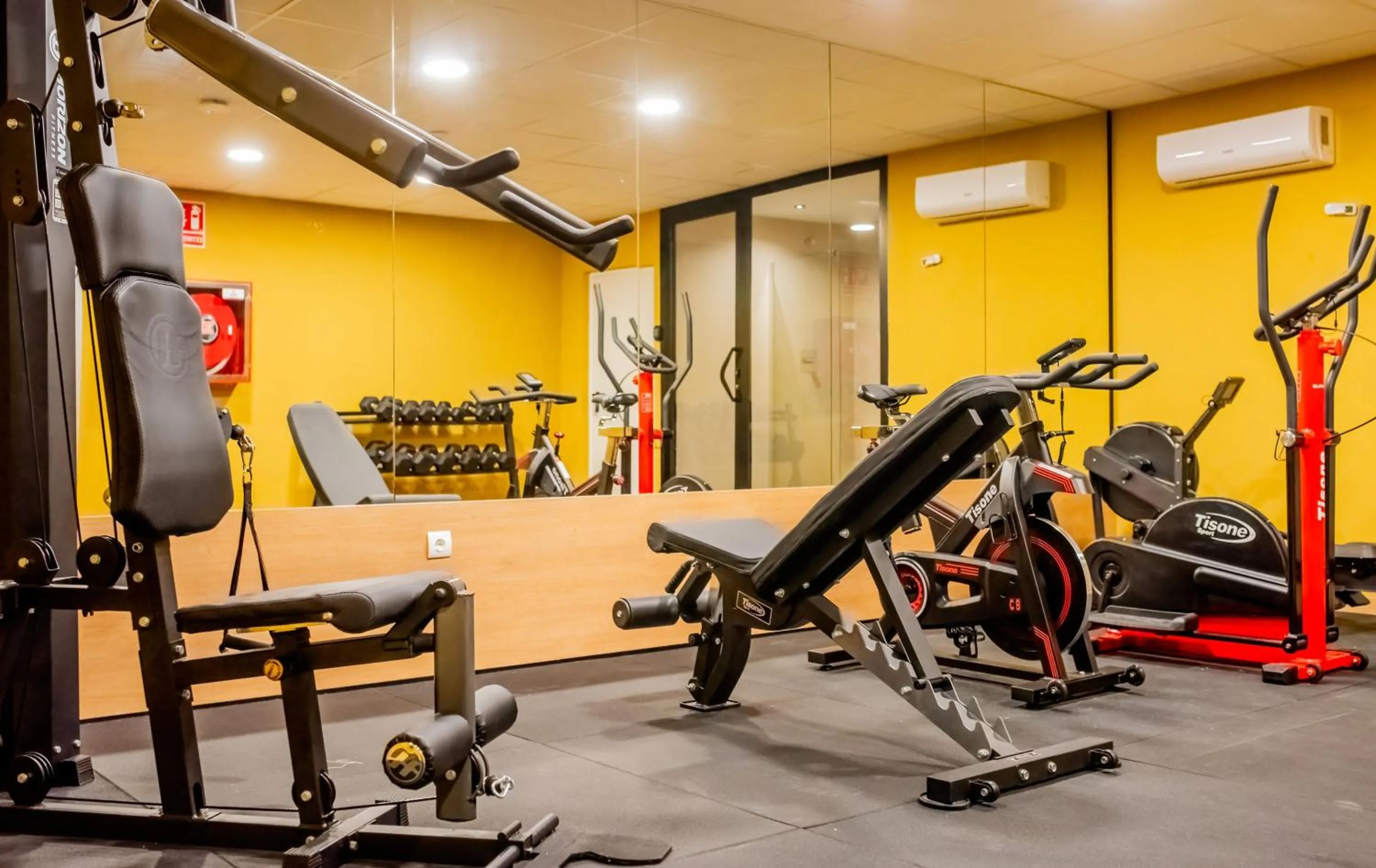 Fitness centre/facilities in Hotel Sercotel Plana Onda
