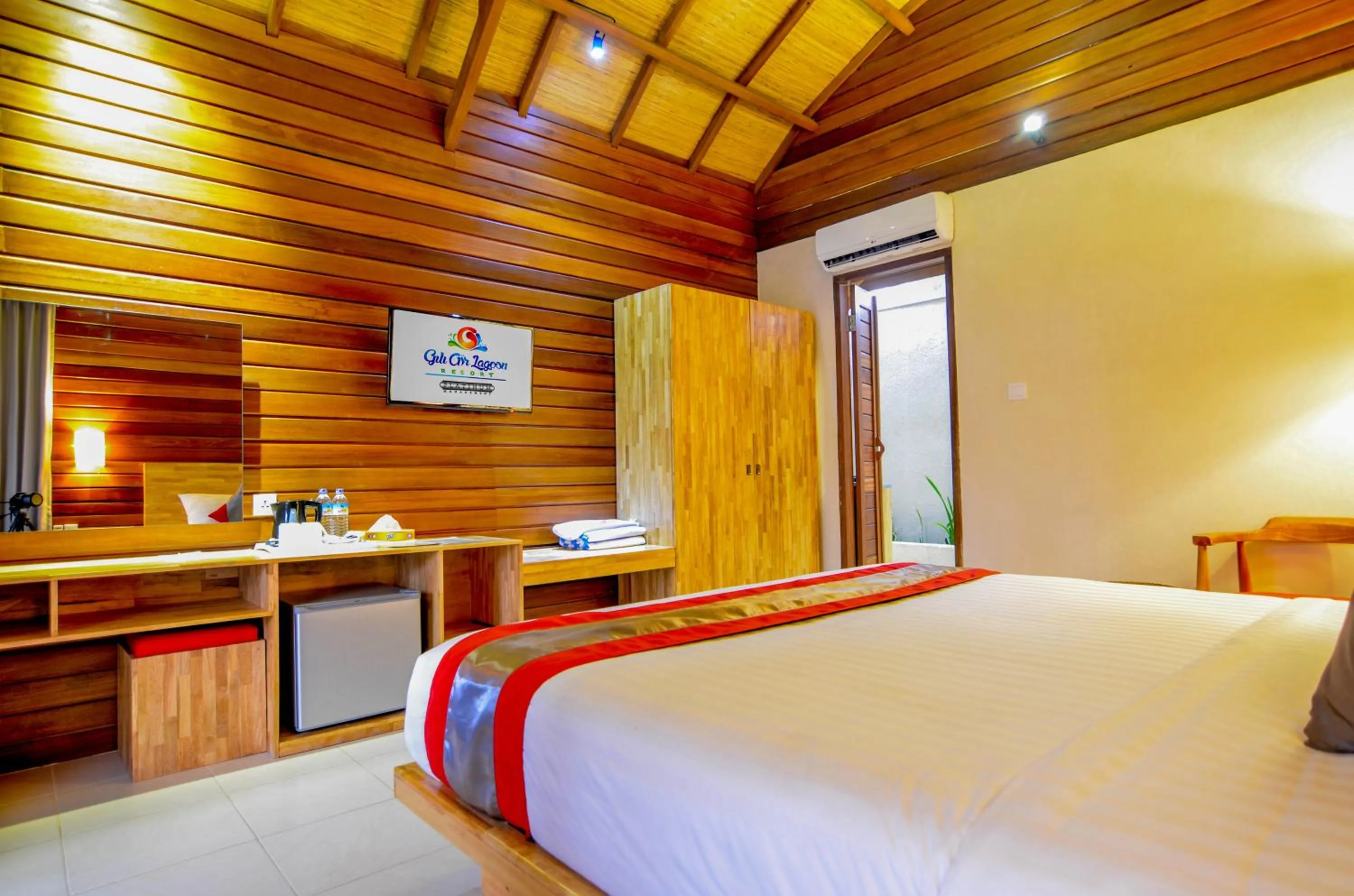 Photo of the whole room, Bed in Gili Air Lagoon Resort By Waringin Hospitality