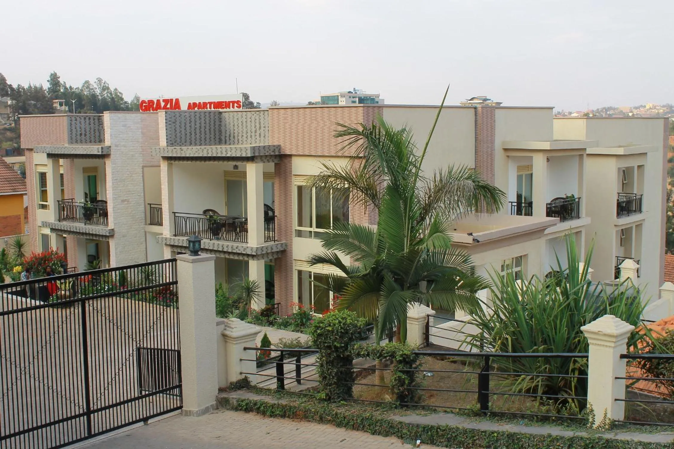 Property building in Grazia Apartment Hotel