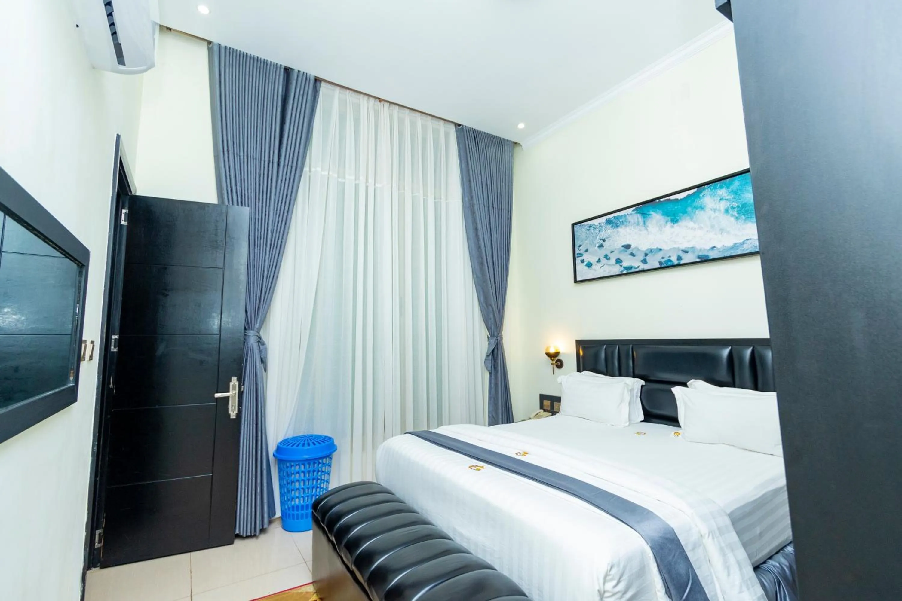 Bed in Grazia Apartment Hotel