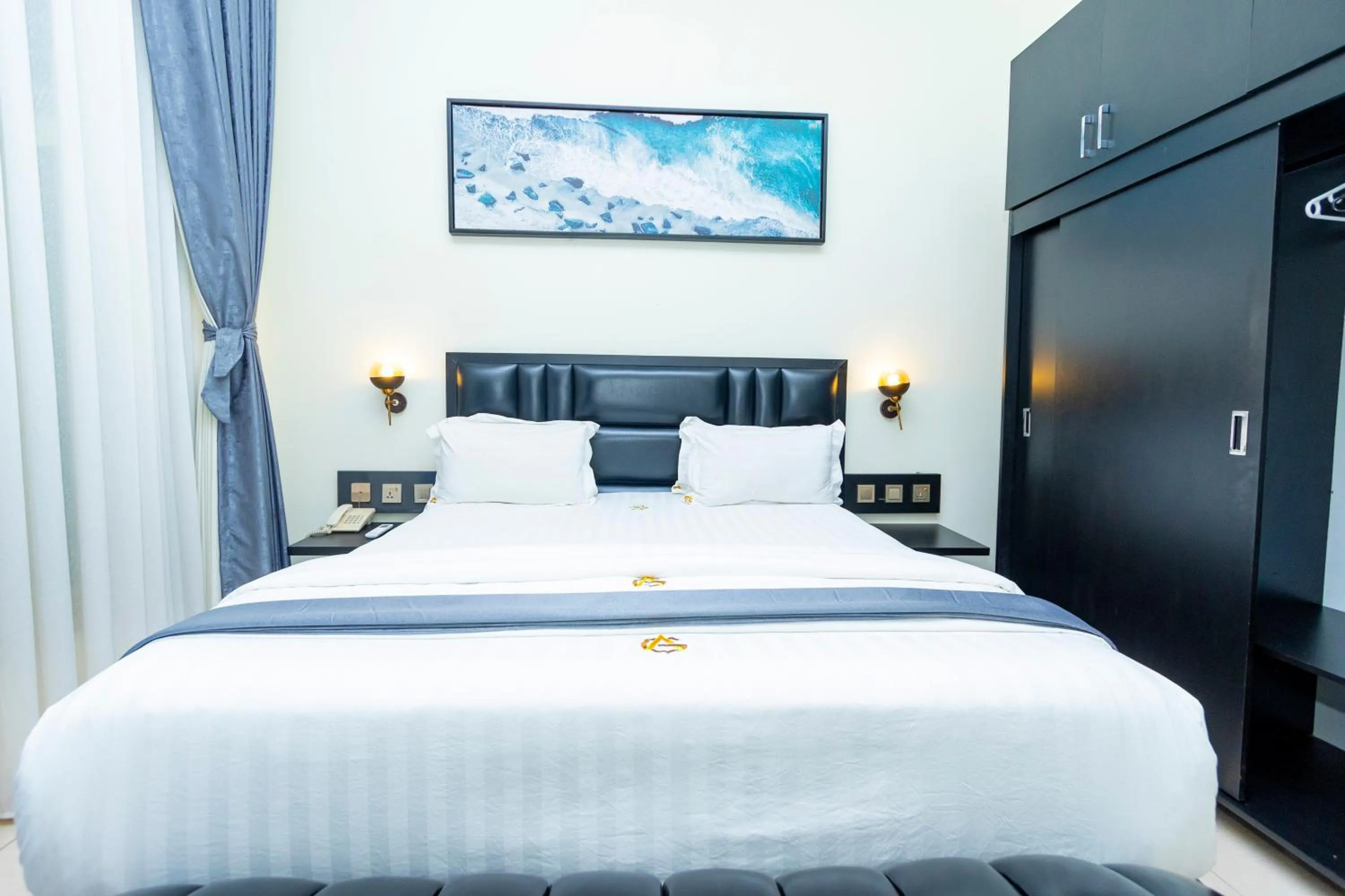 Bed in Grazia Apartment Hotel