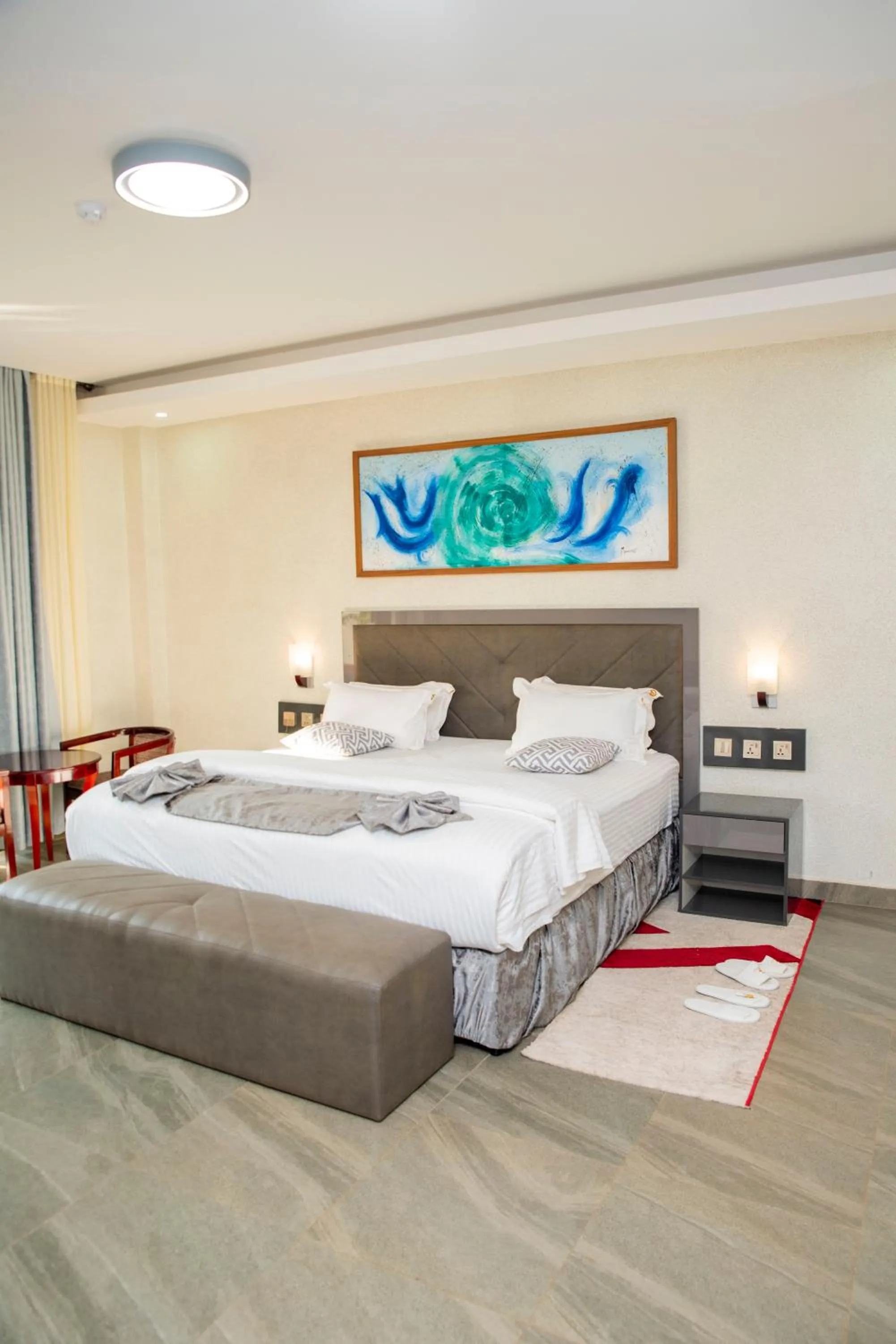 Bed in Grazia Apartment Hotel