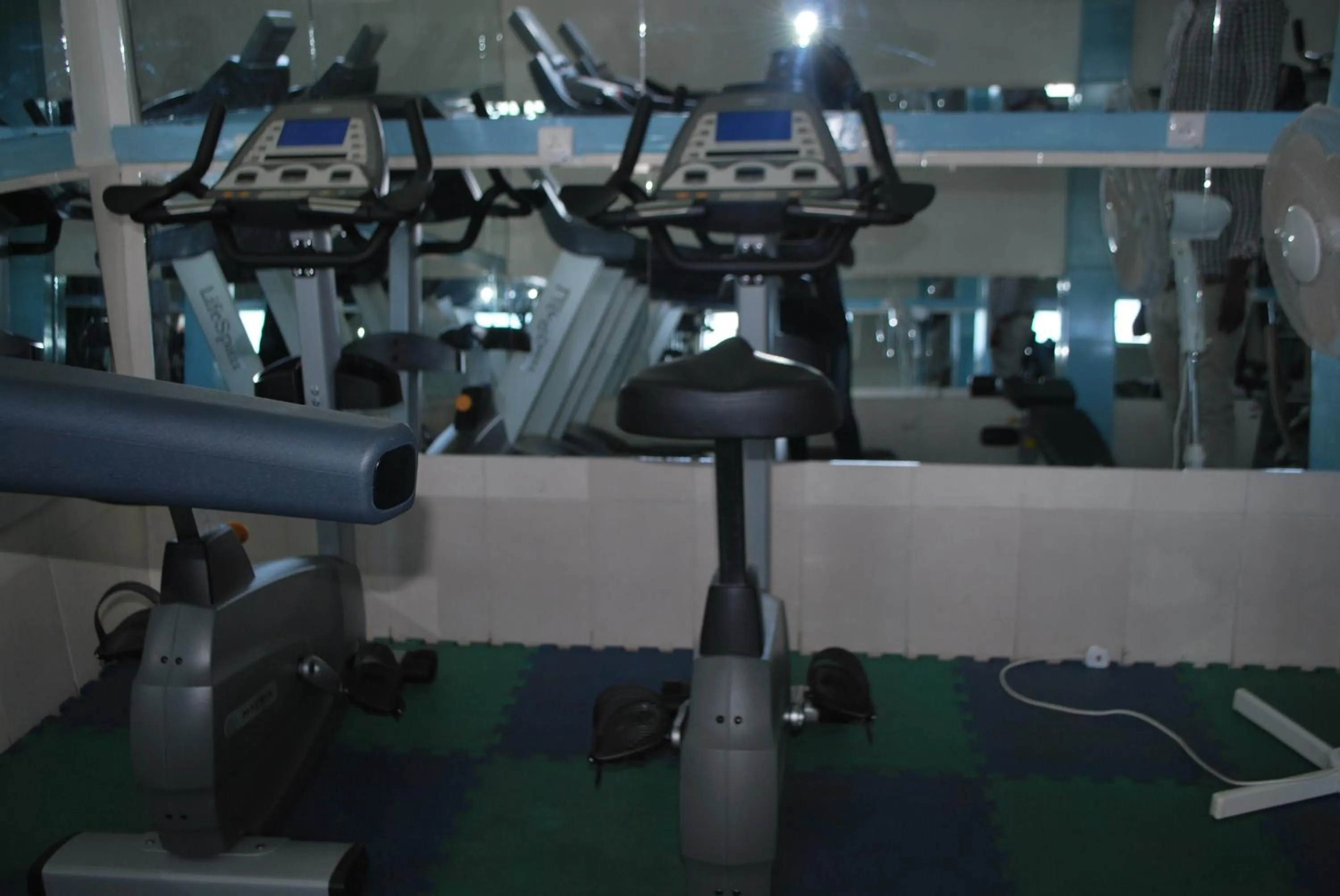 Fitness centre/facilities in Grazia Apartment Hotel