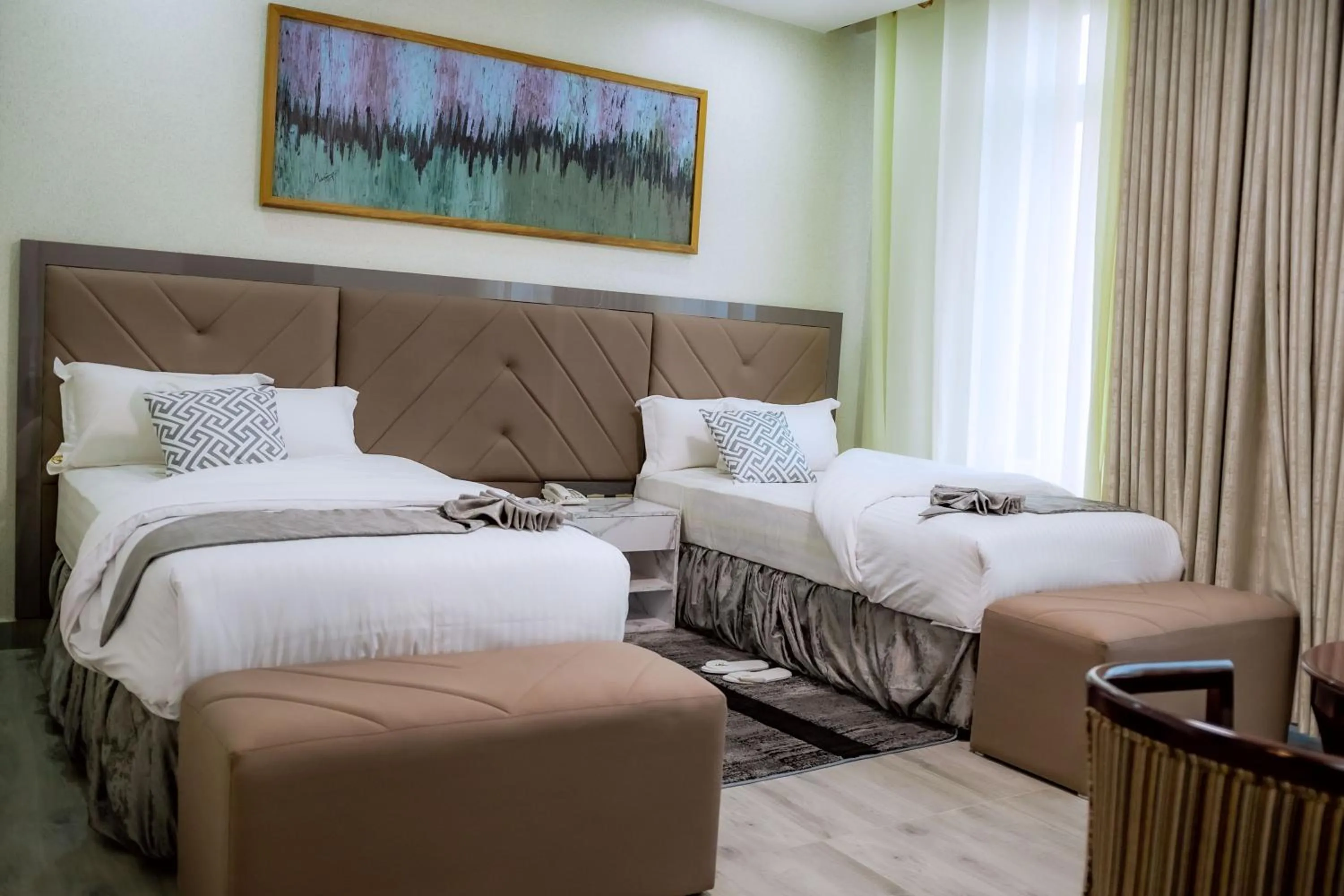 Bed in Grazia Apartment Hotel