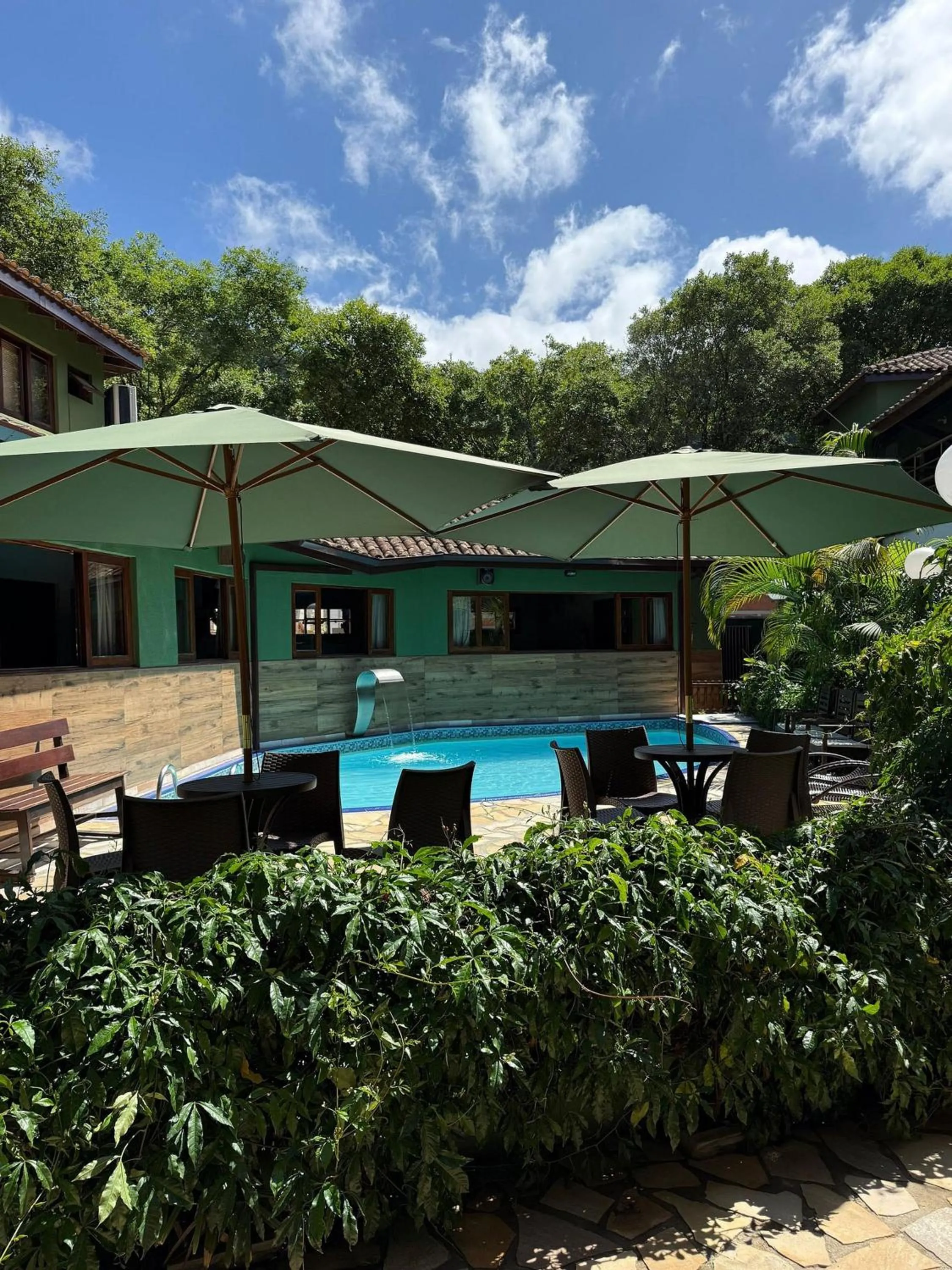 Pool view in Pousada Morada da Praia