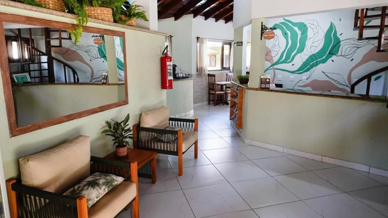 Lobby or reception in Pousada Morada da Praia
