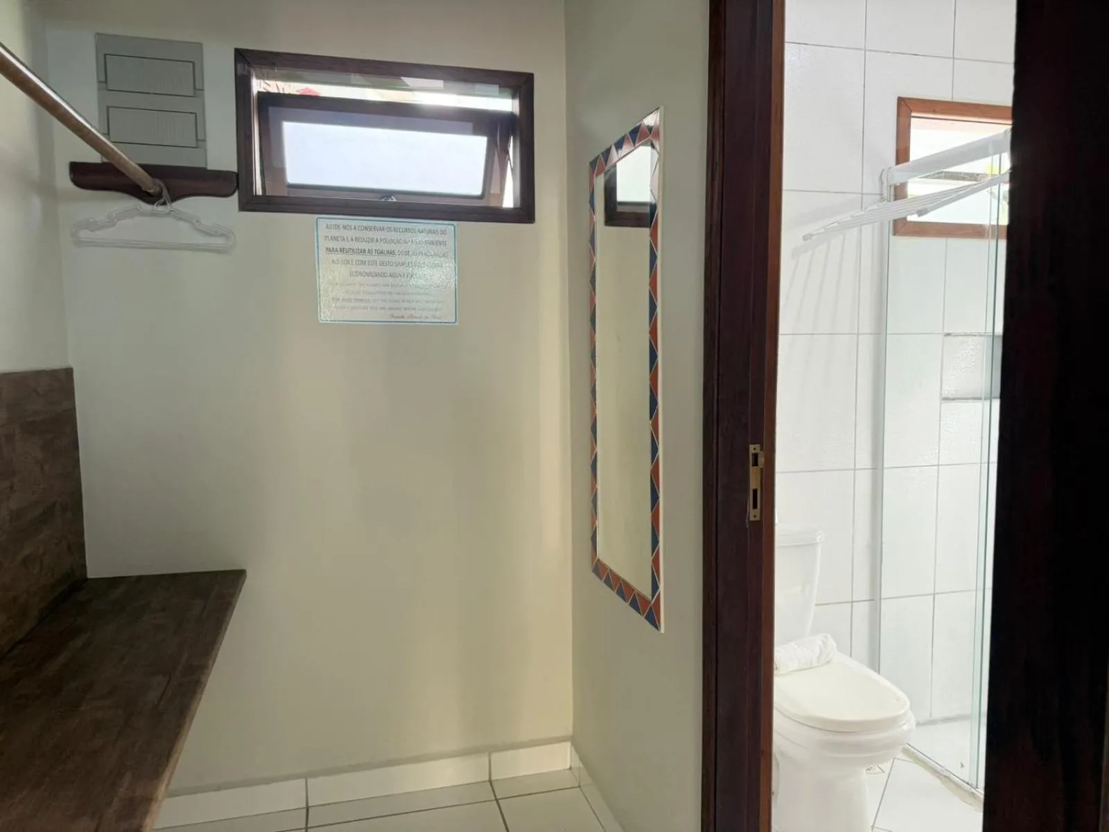 Toilet in Pousada Morada da Praia