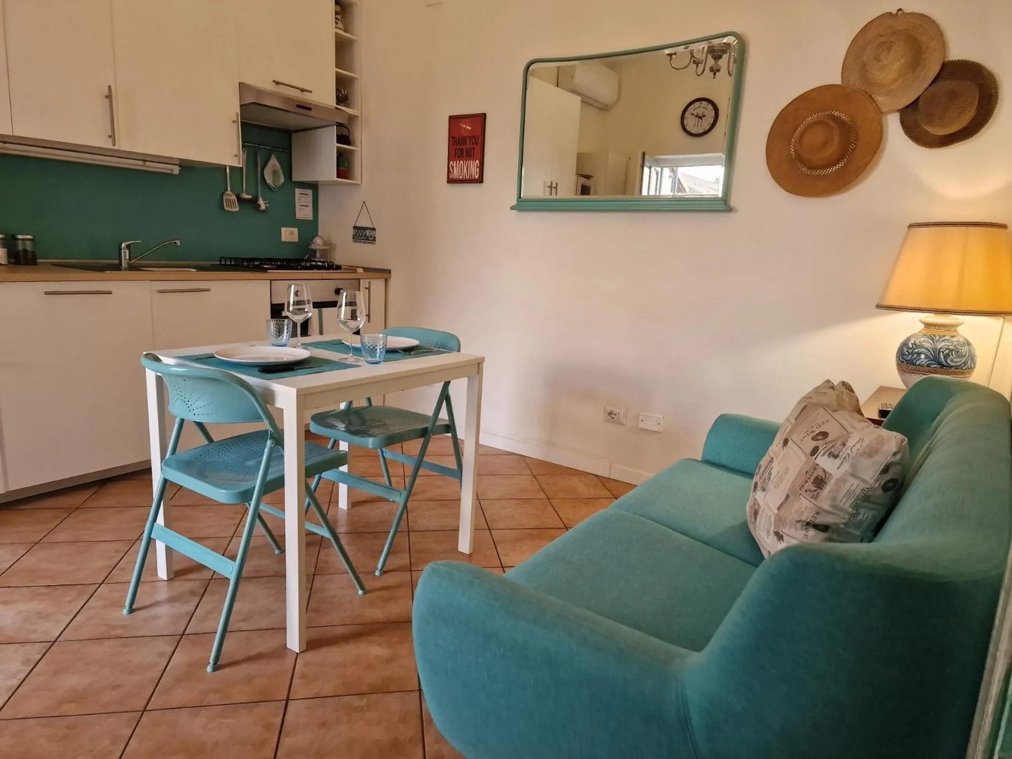 Living room in Corte del Fuin