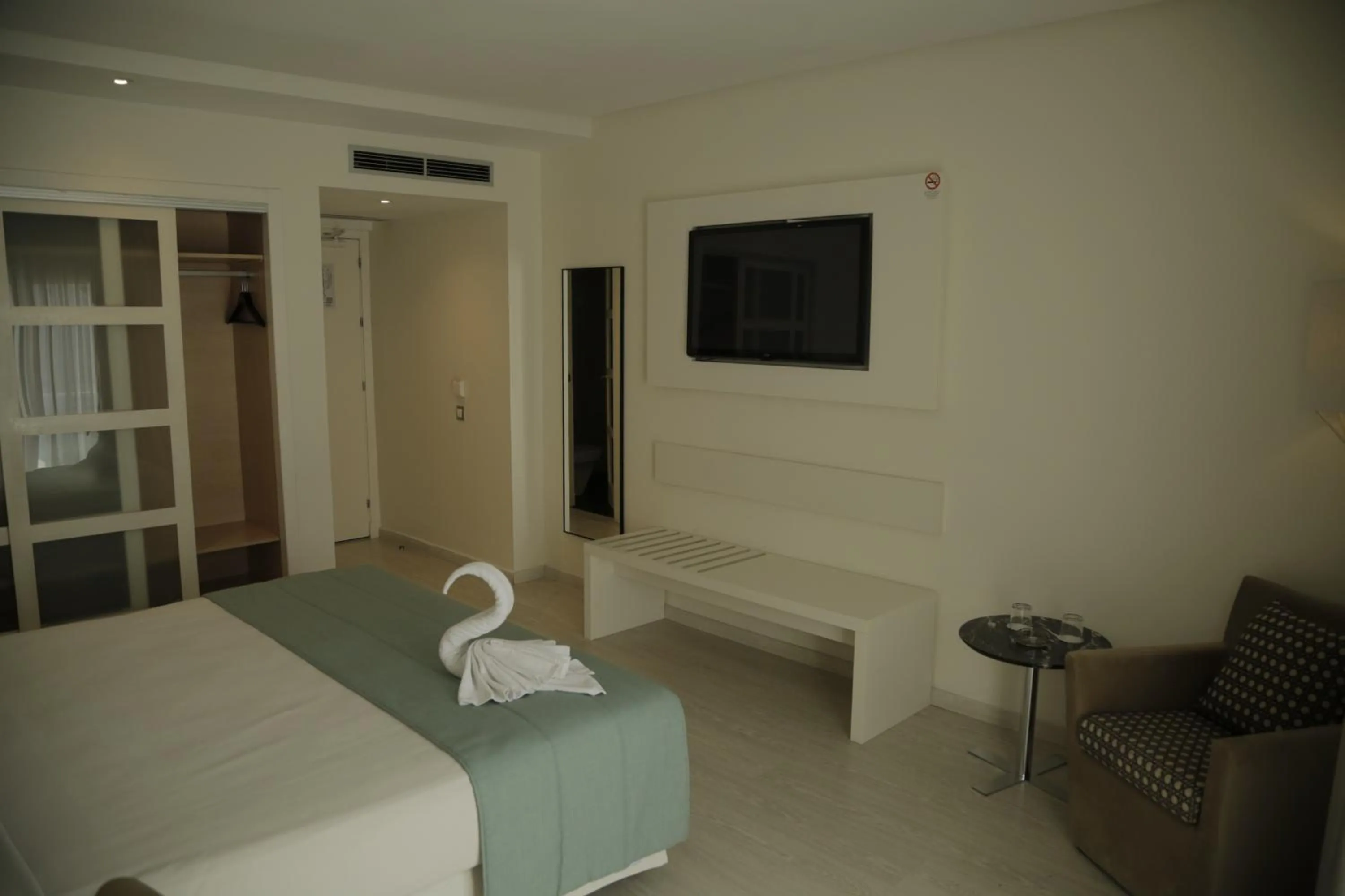 Bed in Al Mandari Hôtel Tétouan