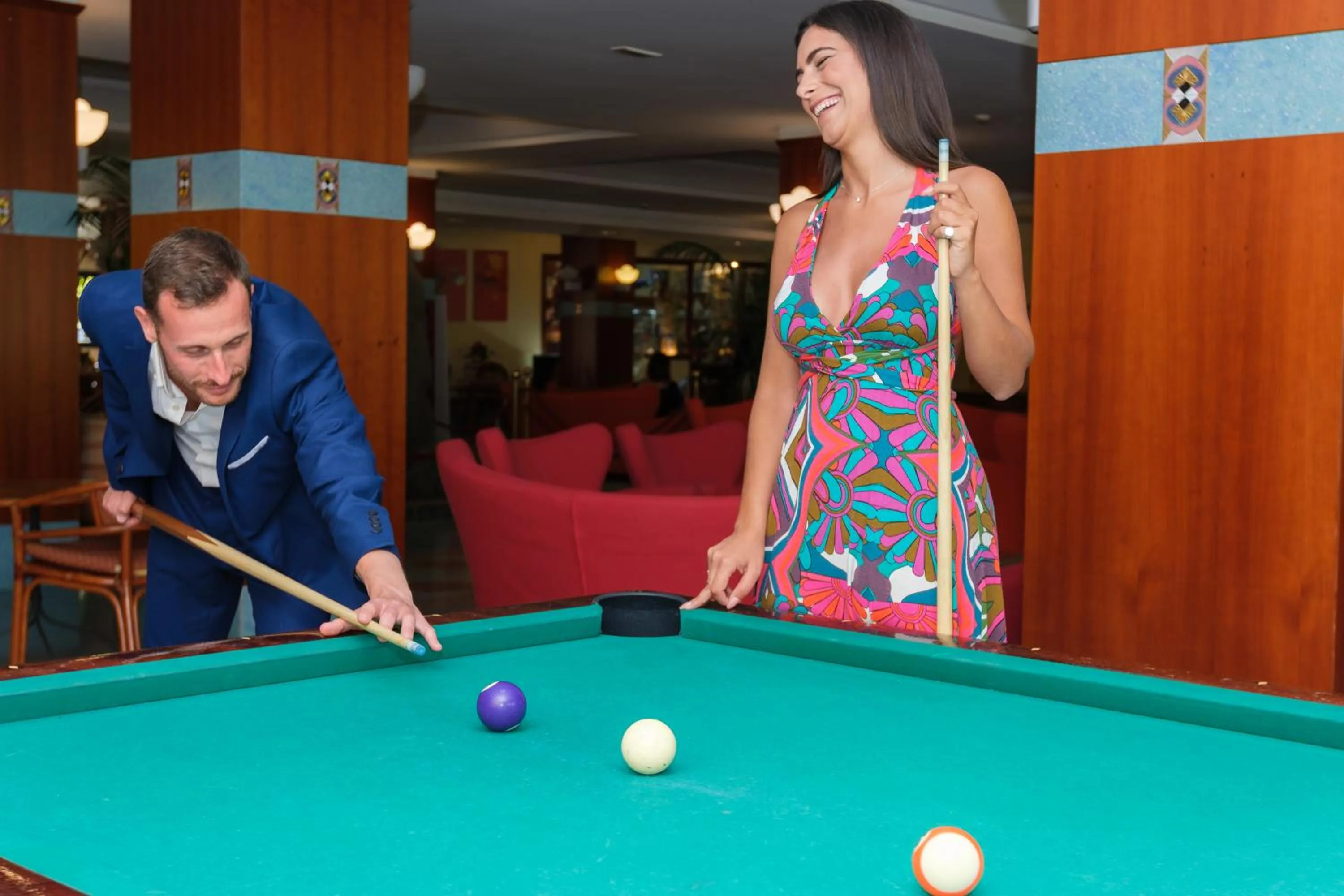 Billiard in Hotel Caesar Palace