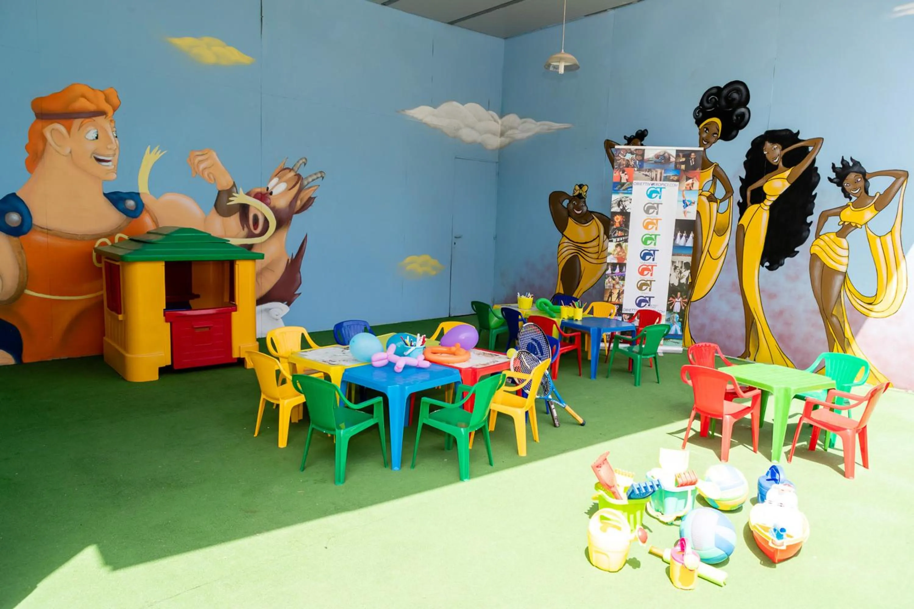 Children play ground in Hotel Caesar Palace