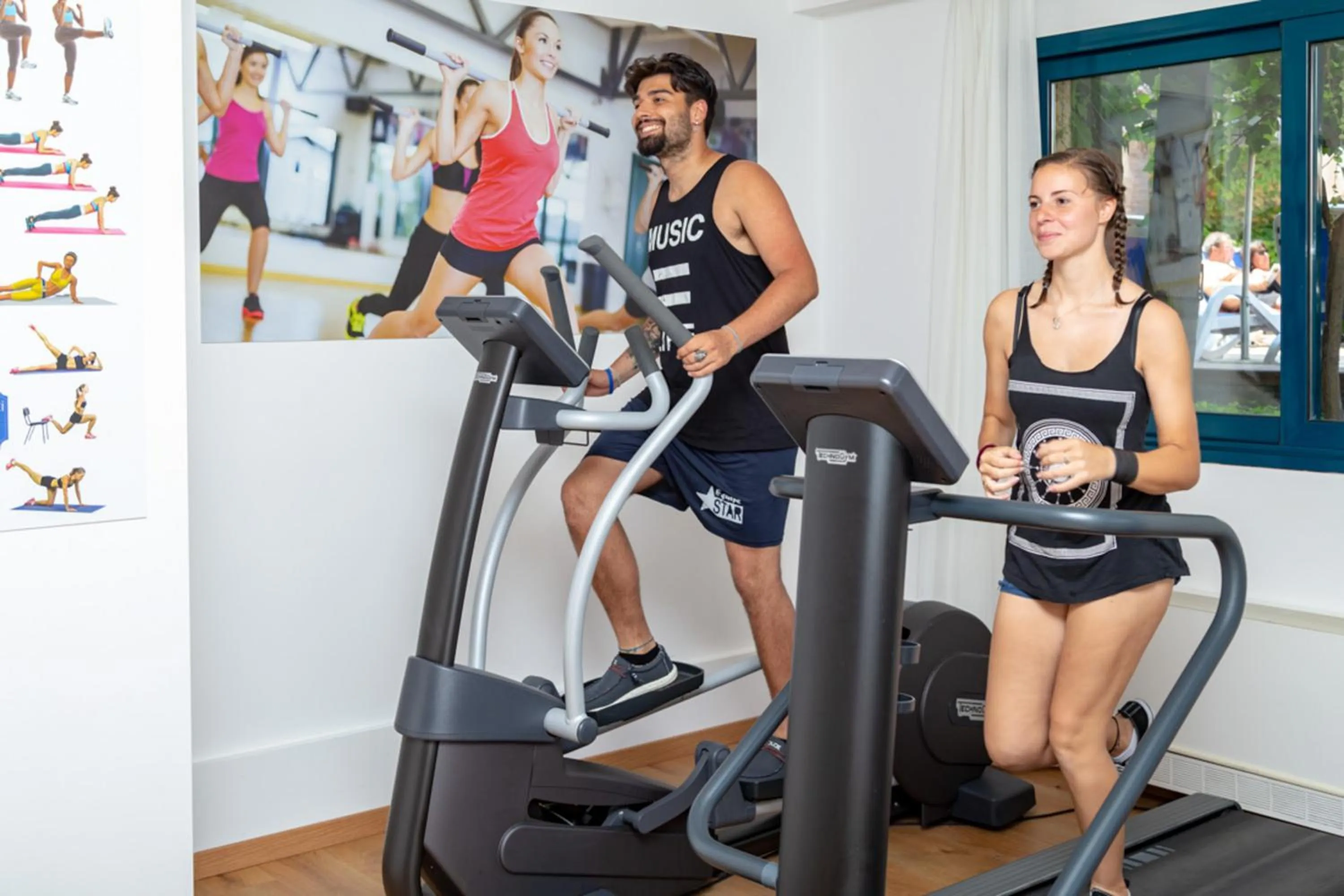 Fitness centre/facilities in Hotel Caesar Palace