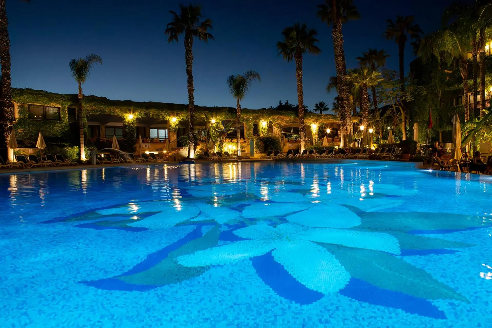Swimming pool in Hotel Caesar Palace