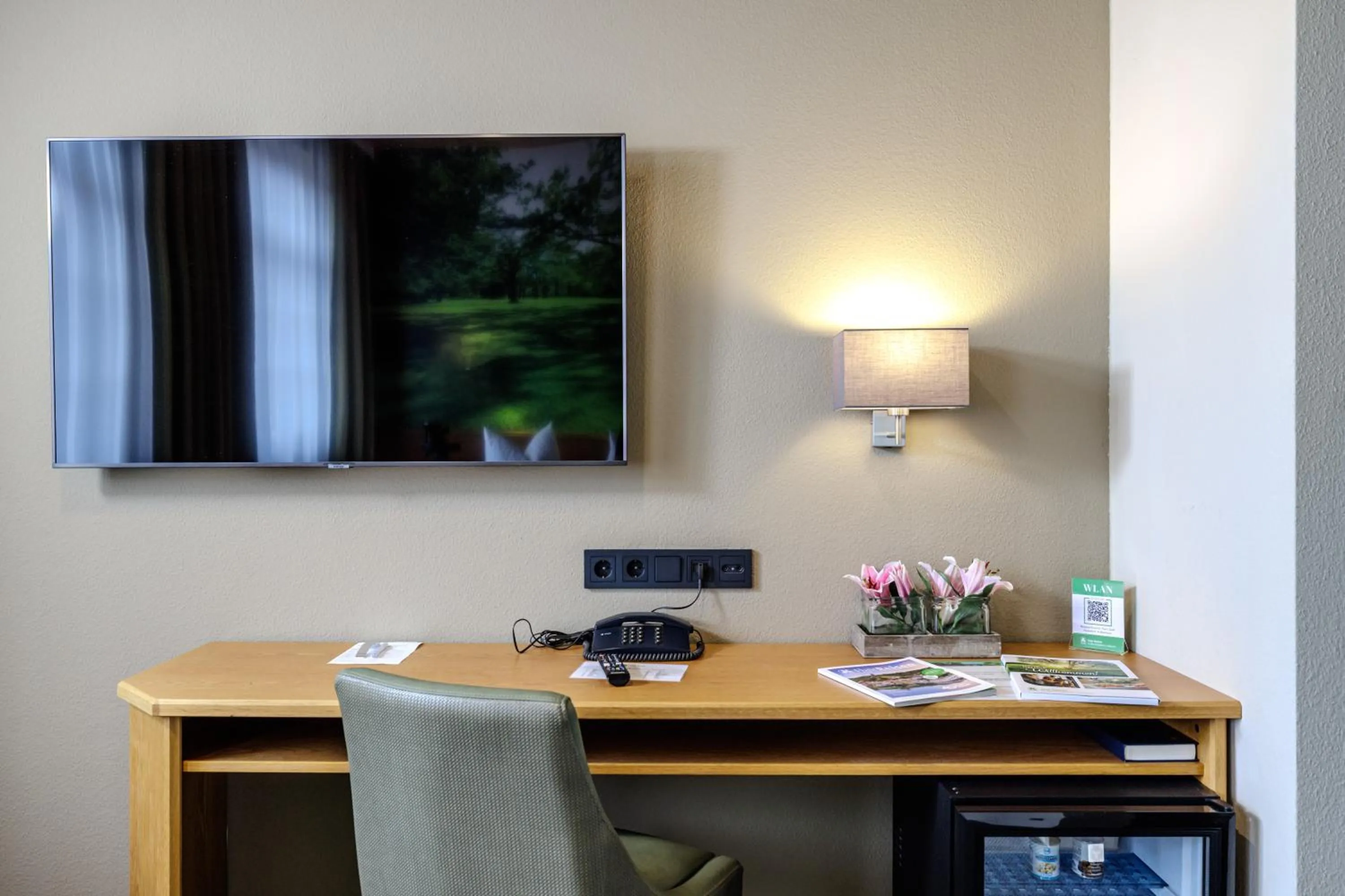 TV and multimedia in Flair Hotel Kamenz