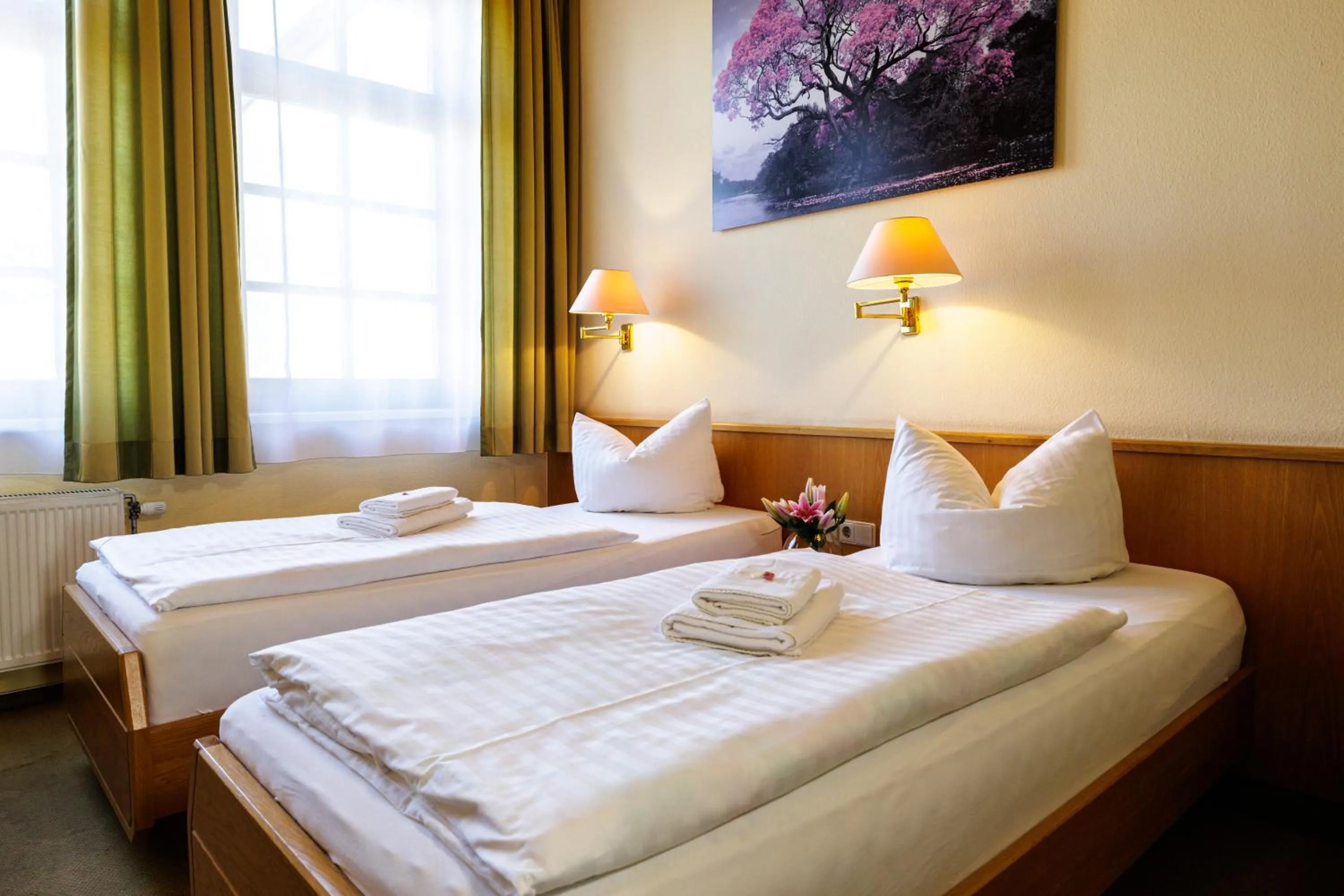 Bed in Flair Hotel Kamenz