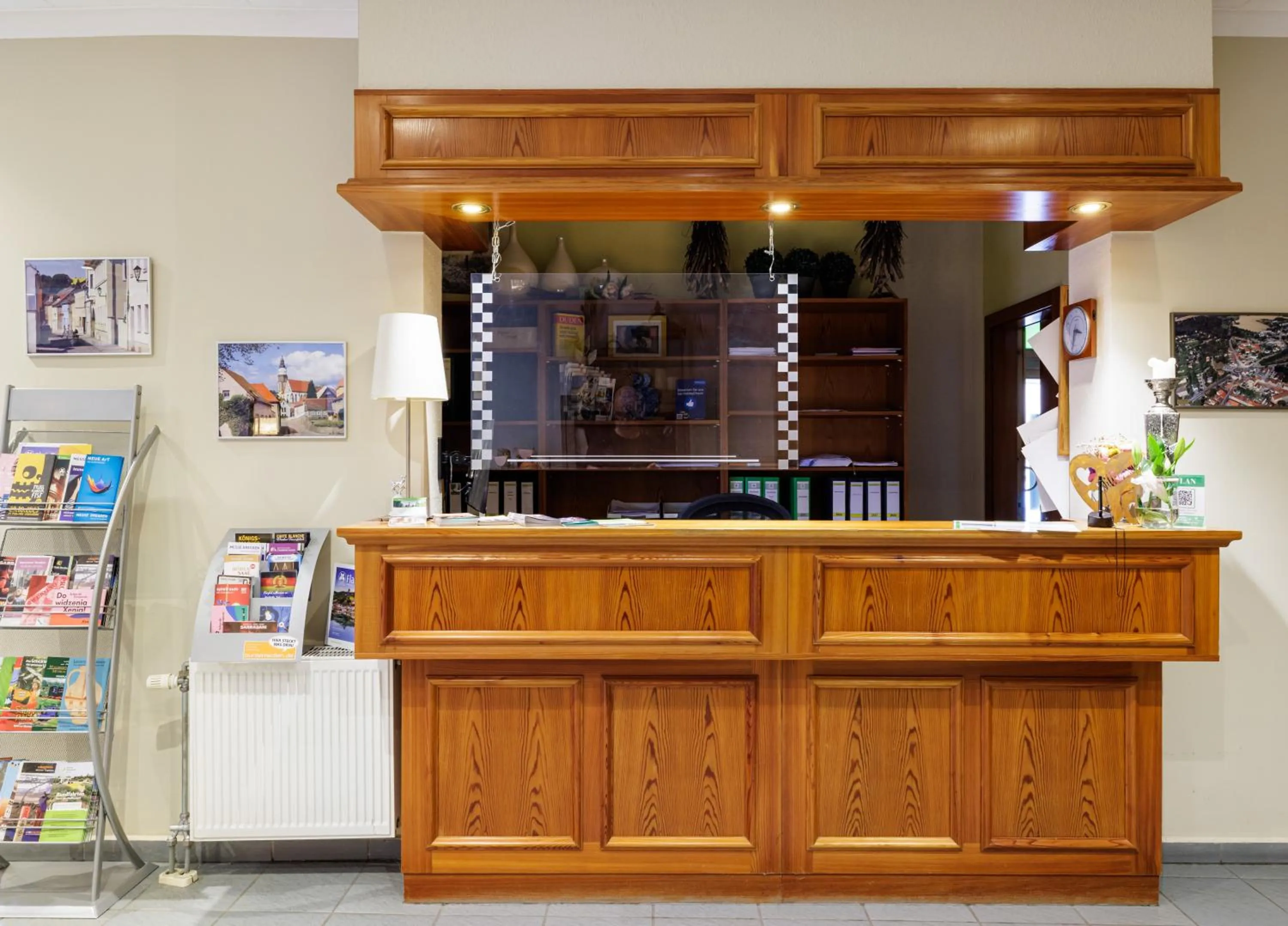 Lobby or reception in Flair Hotel Kamenz