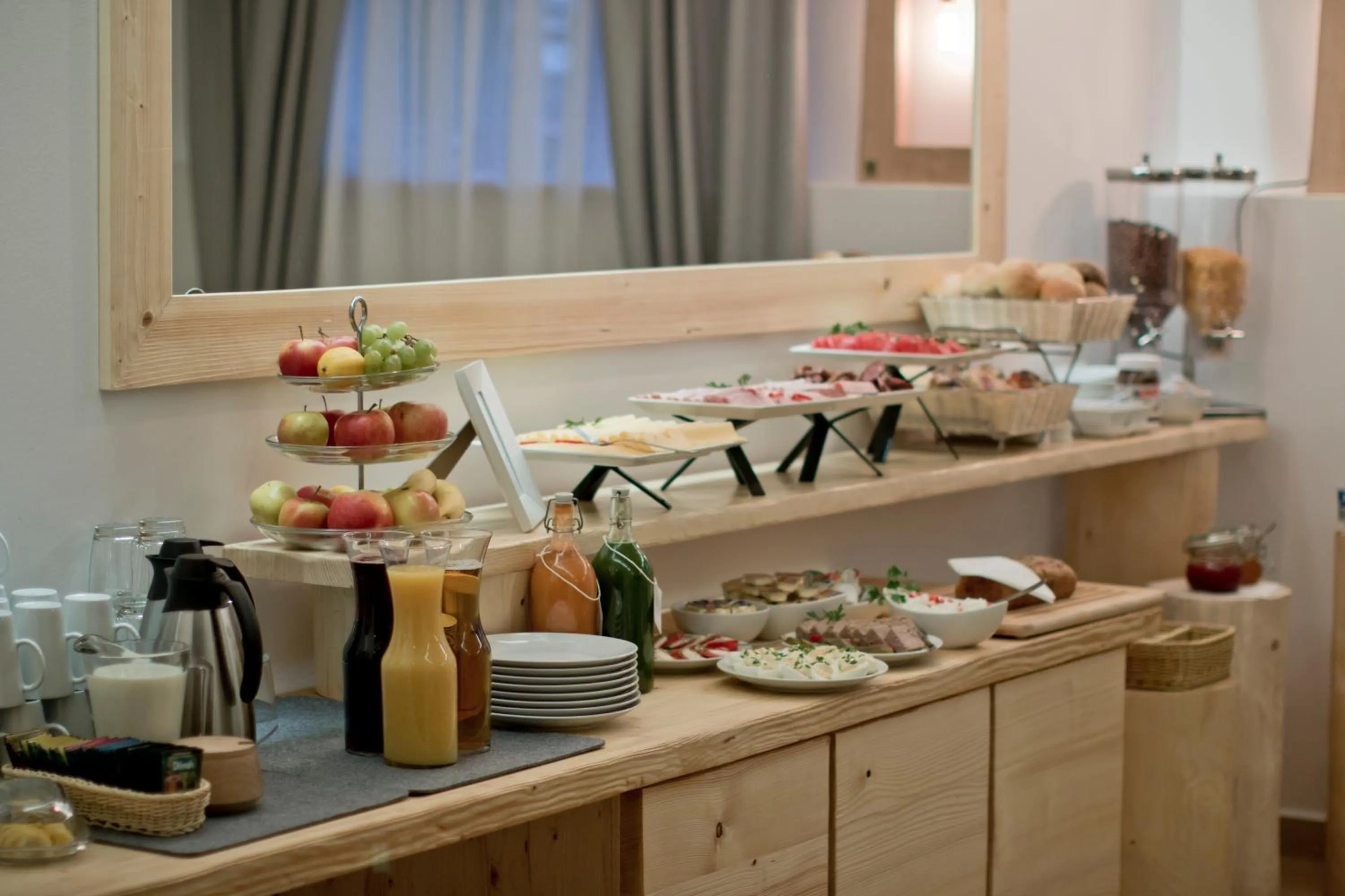 Buffet breakfast in Villa 11 Folk & Design