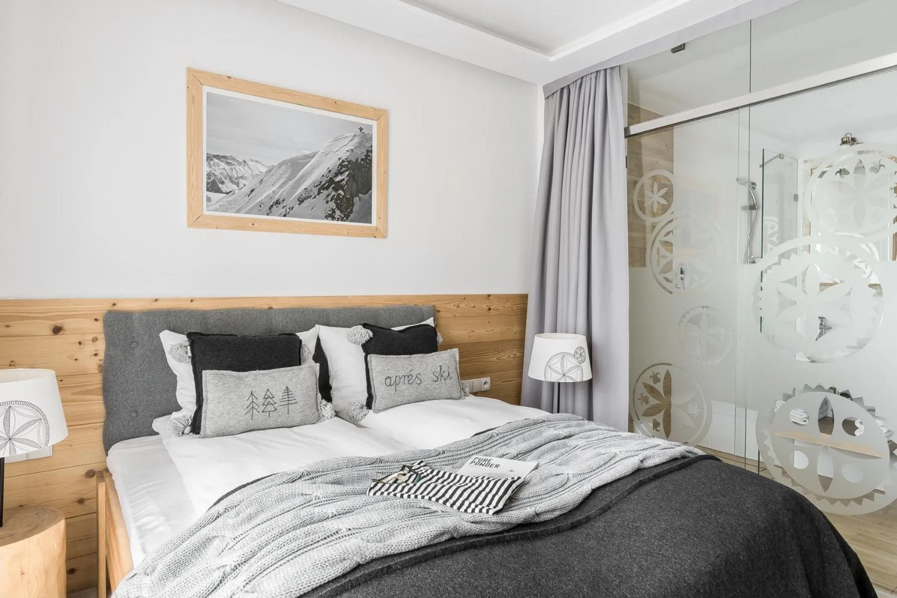 Bedroom, Bed in Villa 11 Folk & Design