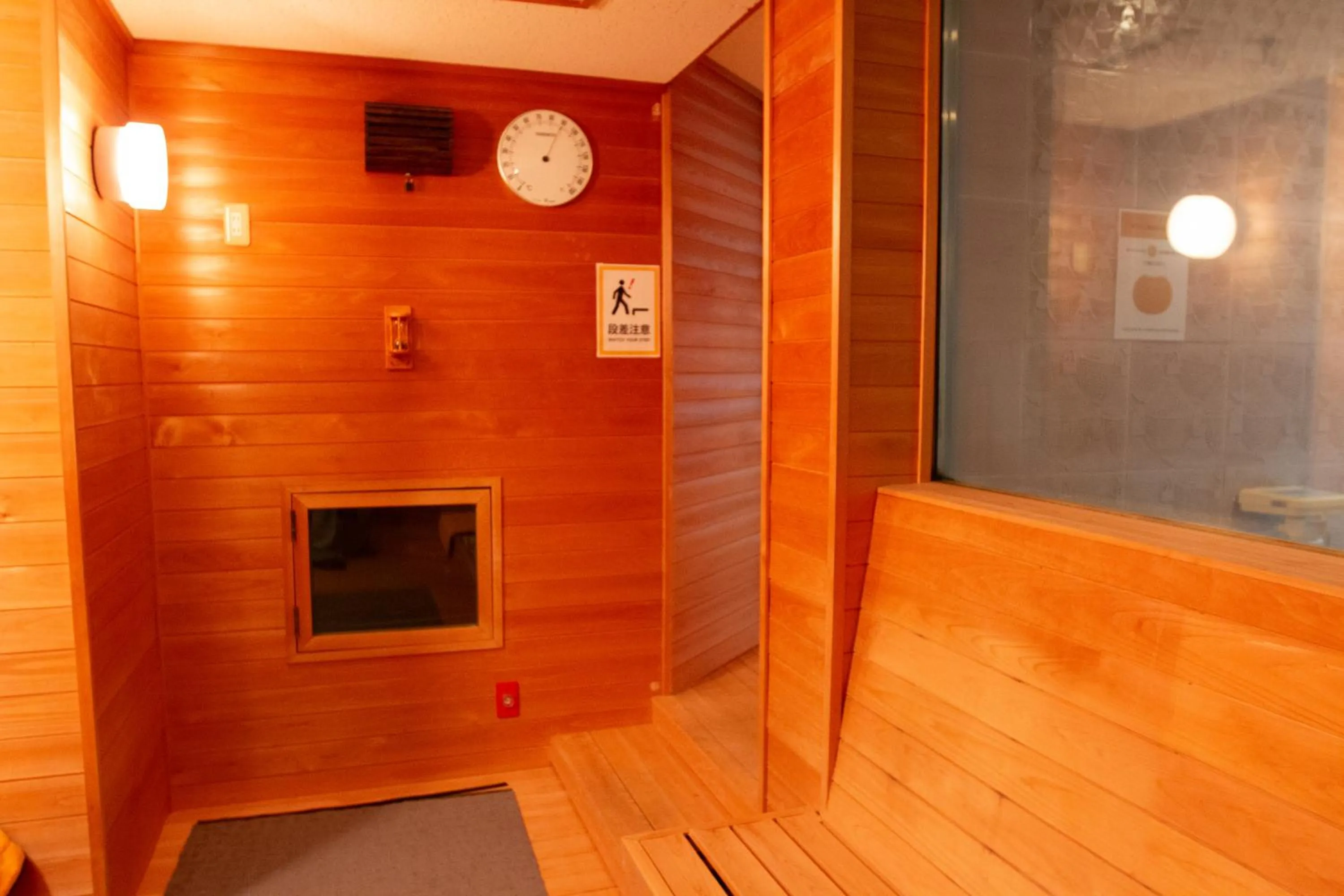 Sauna in Capsule Hotel Asahi Plaza Shinsaibashi - Men's Only