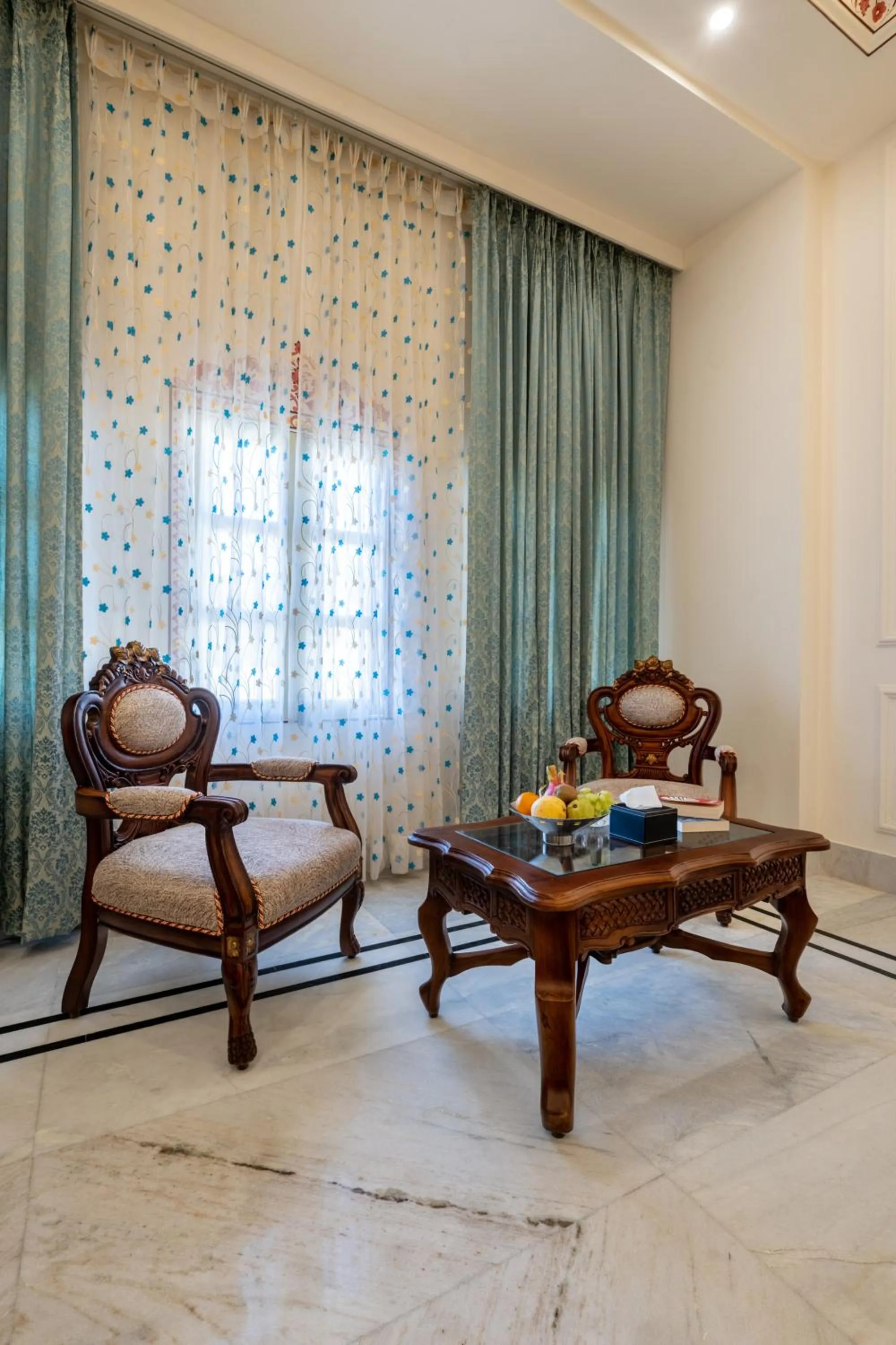 Seating area in Brij Castle