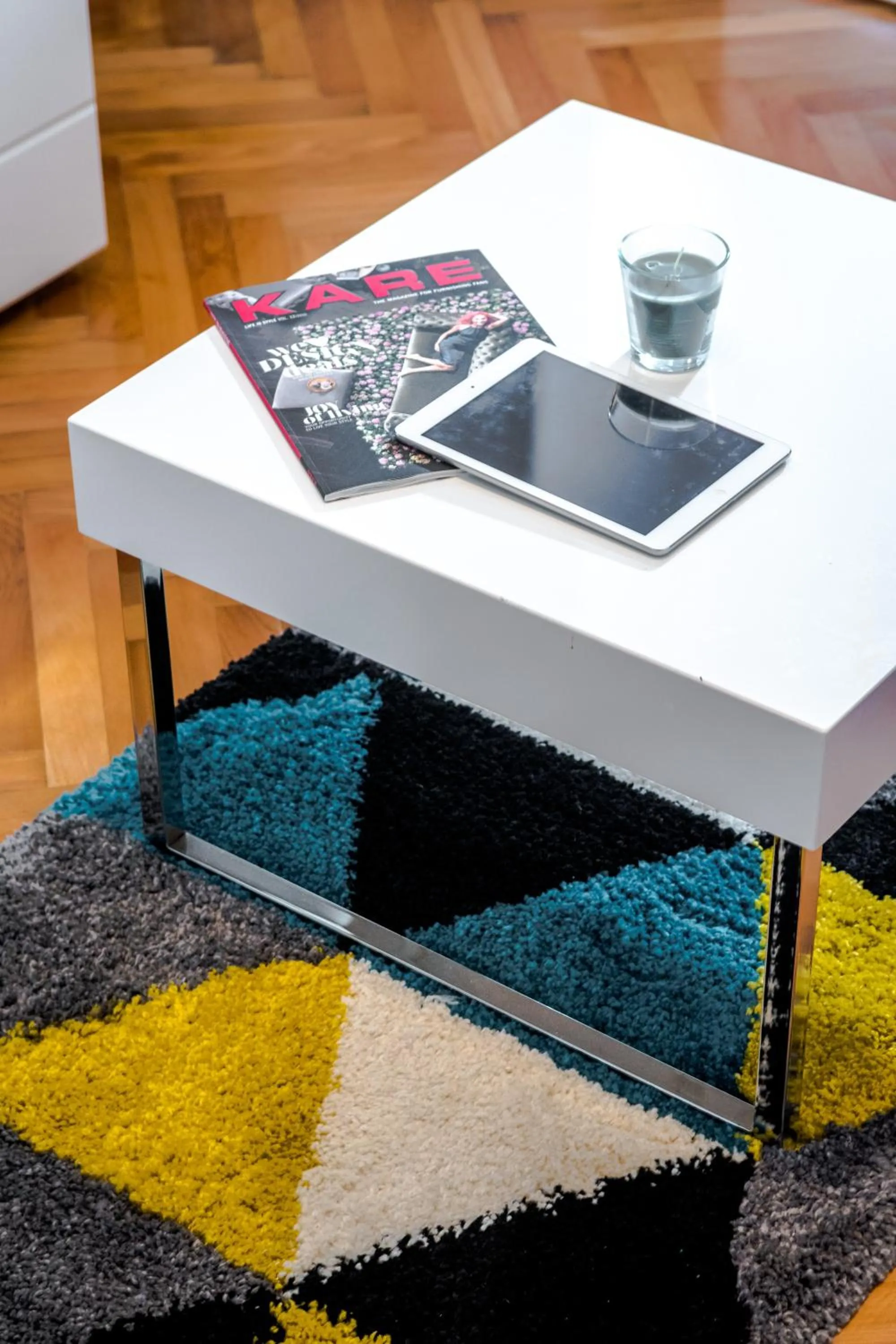 Decorative detail in Klarina Apartments