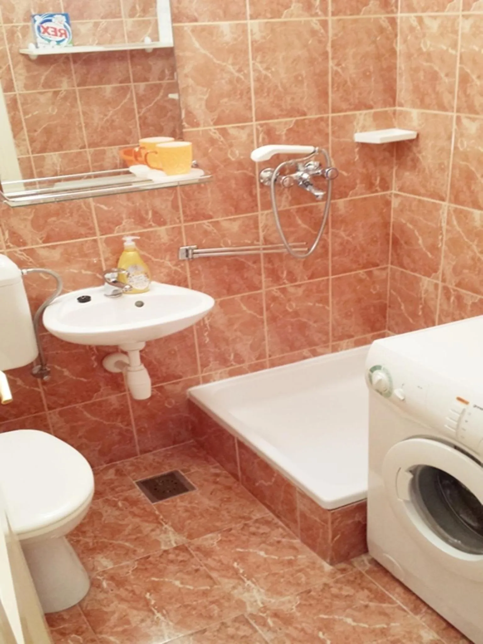 Bathroom in Klarina Apartments