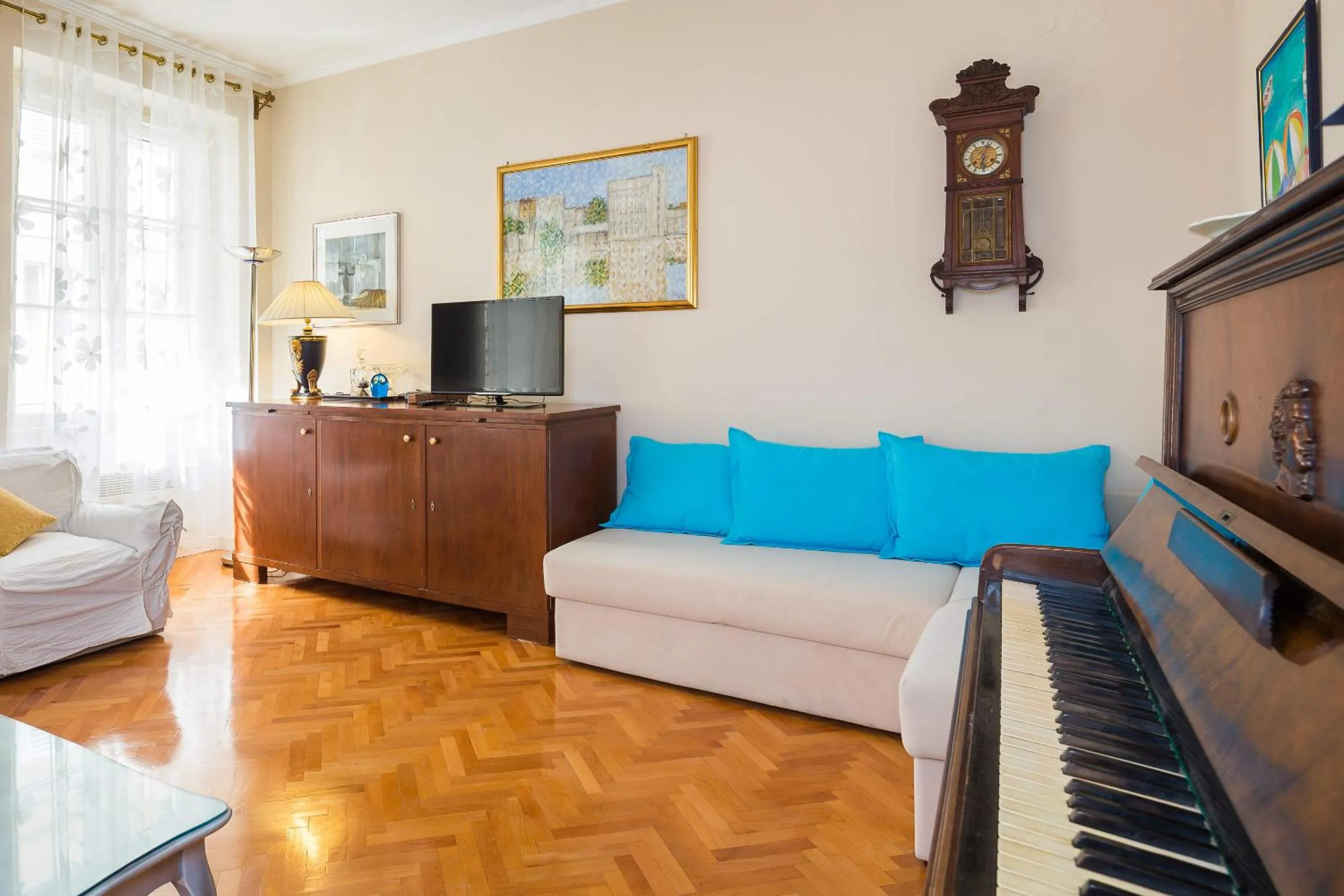 Living room in Klarina Apartments