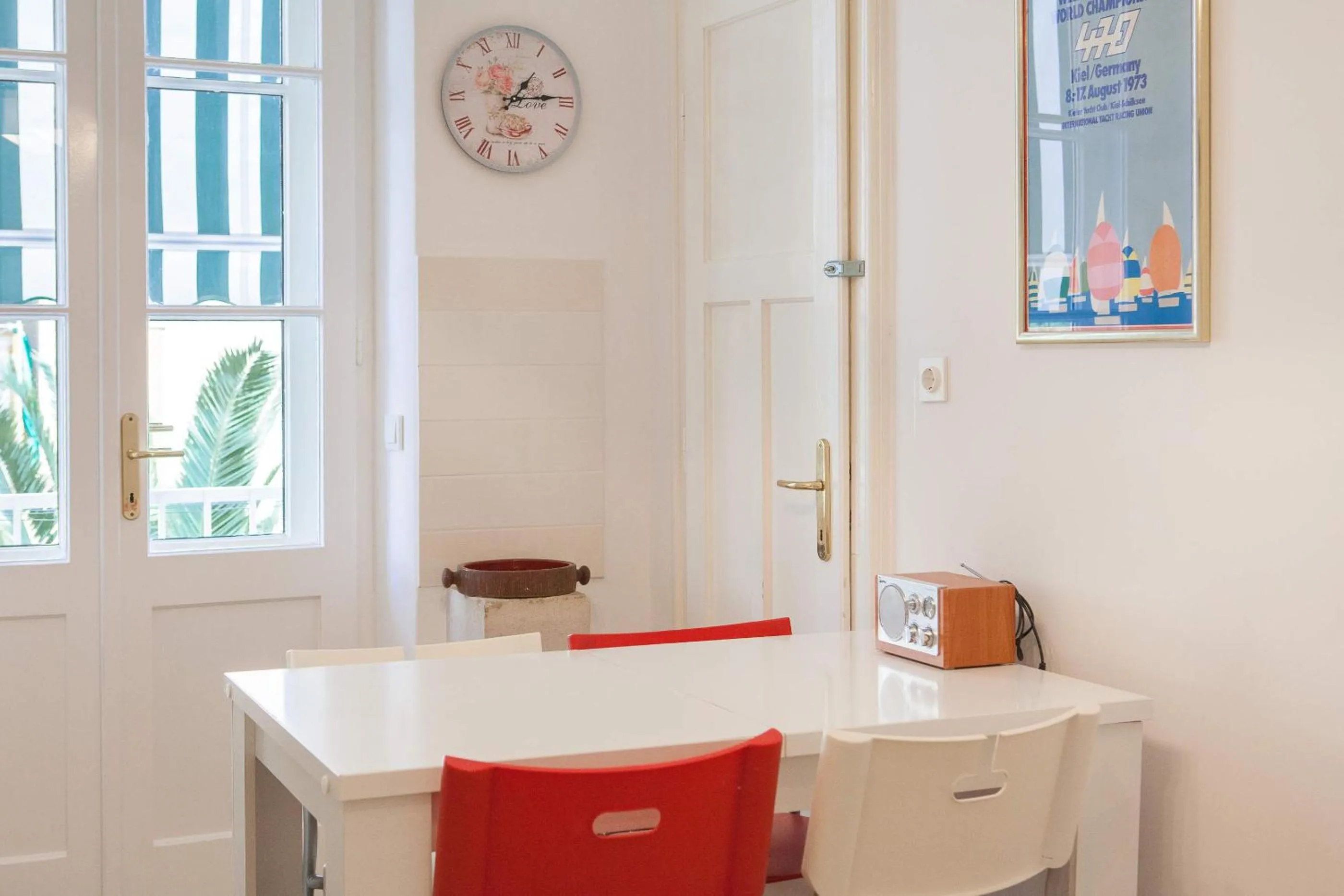 Kitchen or kitchenette in Klarina Apartments